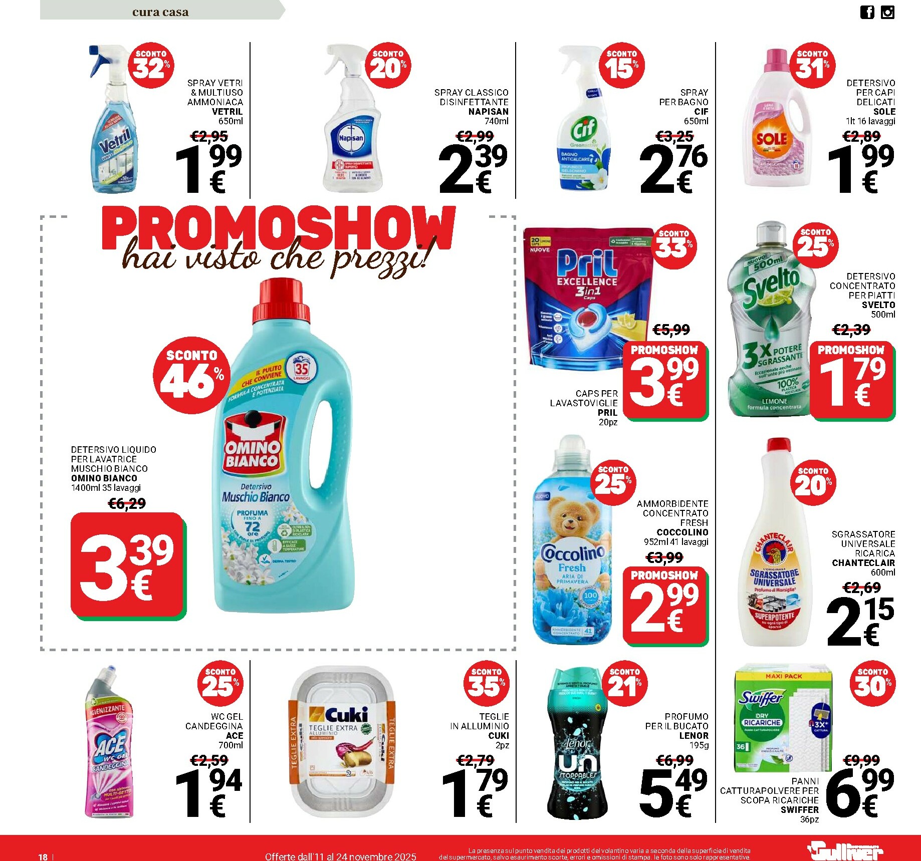 gulliver - Volantino Gulliver valido dal 11/11 al 24/11 - page: 18