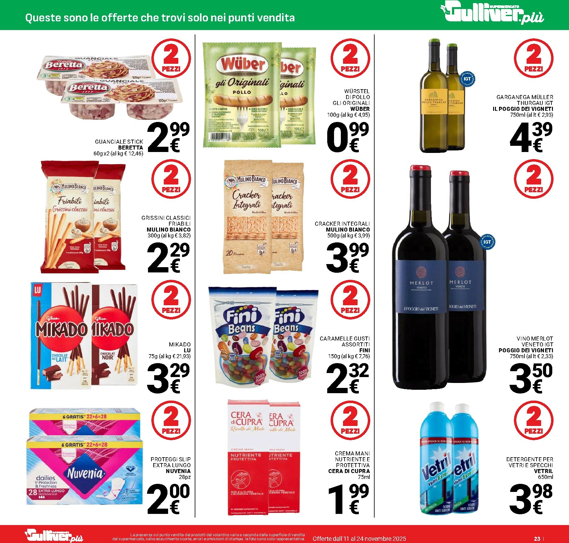 gulliver - Volantino Gulliver valido dal 11/11 al 24/11 - page: 23