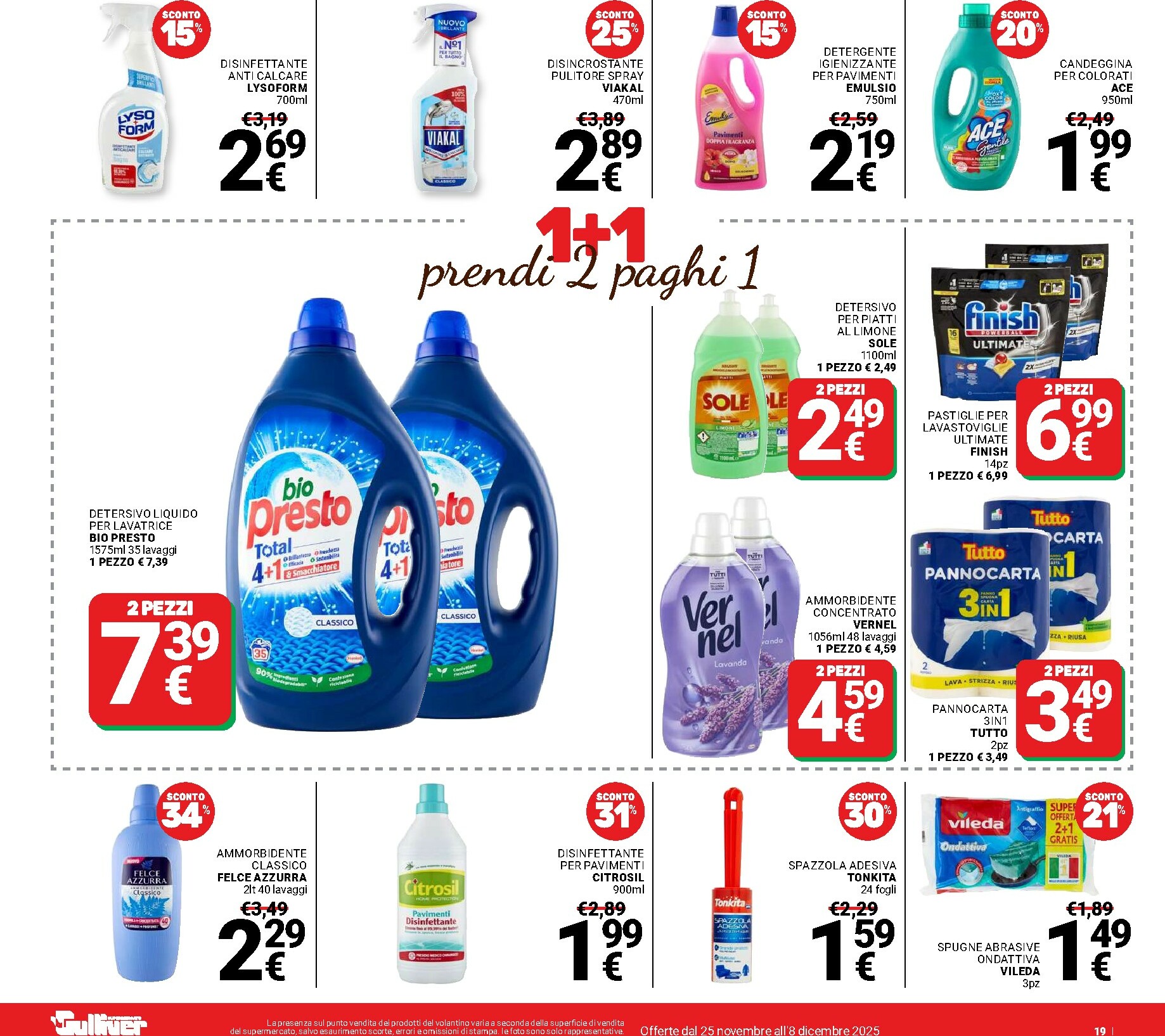 gulliver - Volantino Gulliver valido dal 25/11 al 08/12 - page: 19