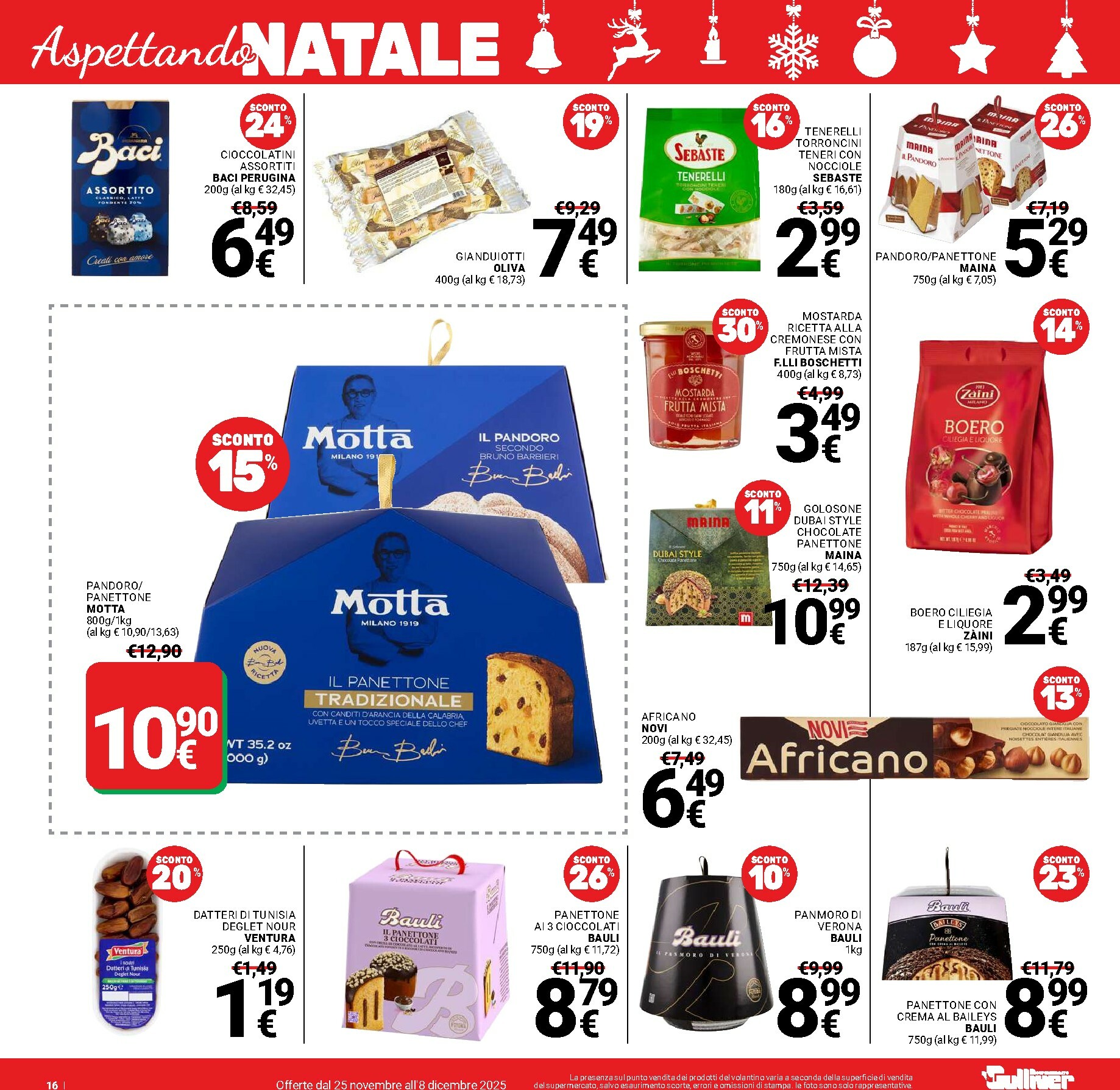 gulliver - Volantino Gulliver valido dal 25/11 al 08/12 - page: 16
