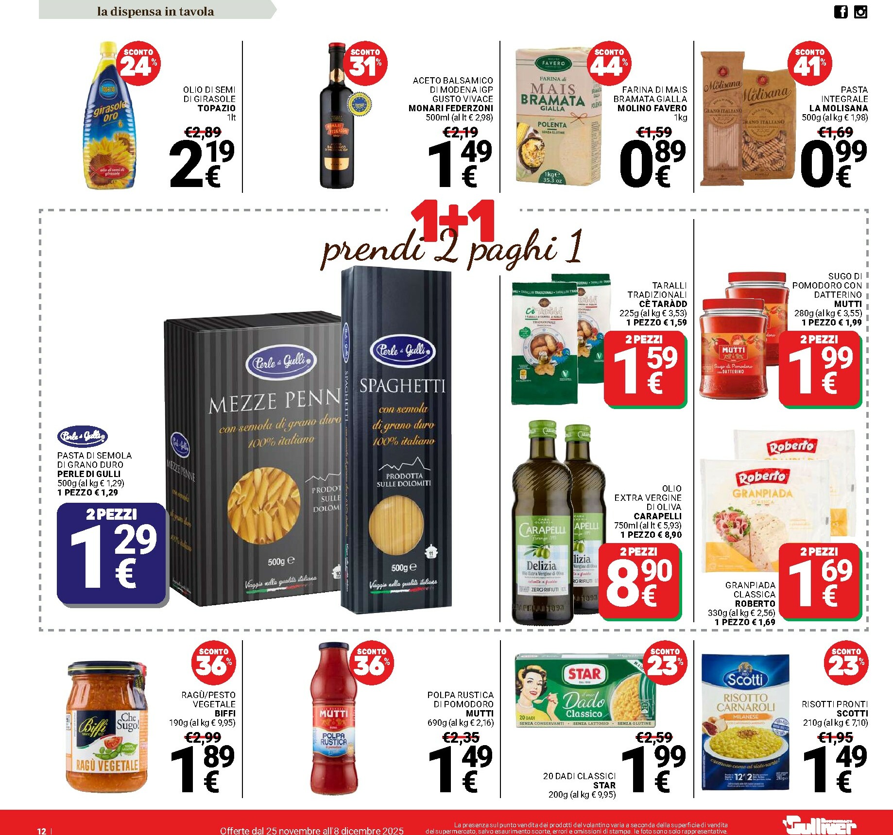 gulliver - Volantino Gulliver valido dal 25/11 al 08/12 - page: 12