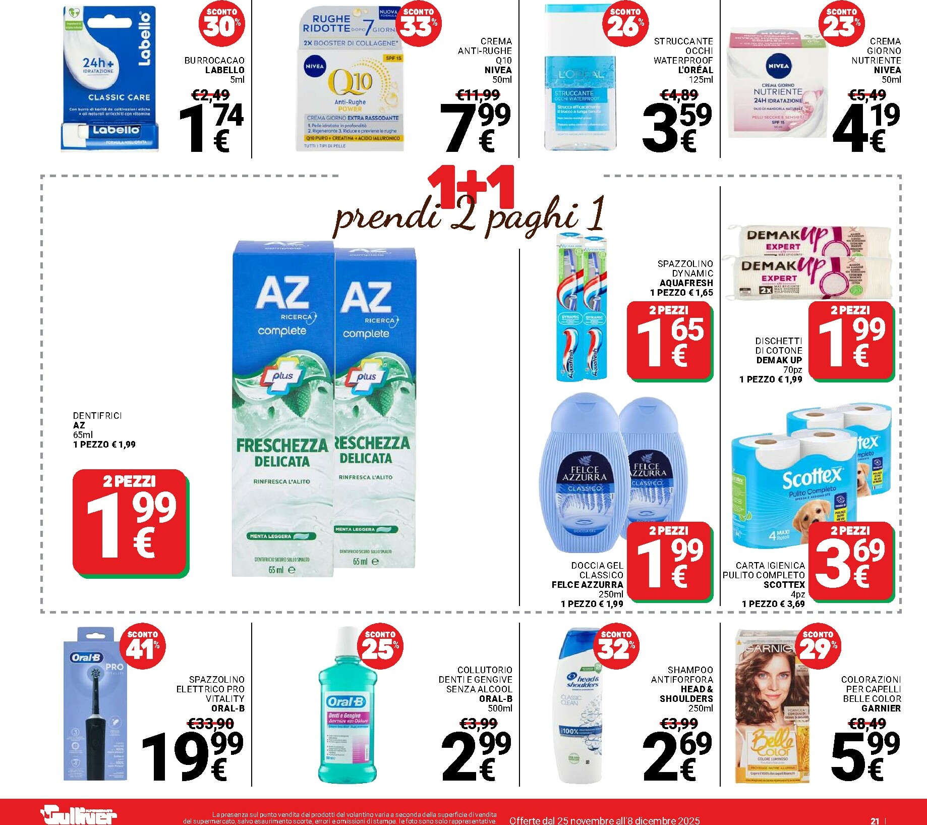 gulliver - Volantino Gulliver valido dal 25/11 al 08/12 - page: 21