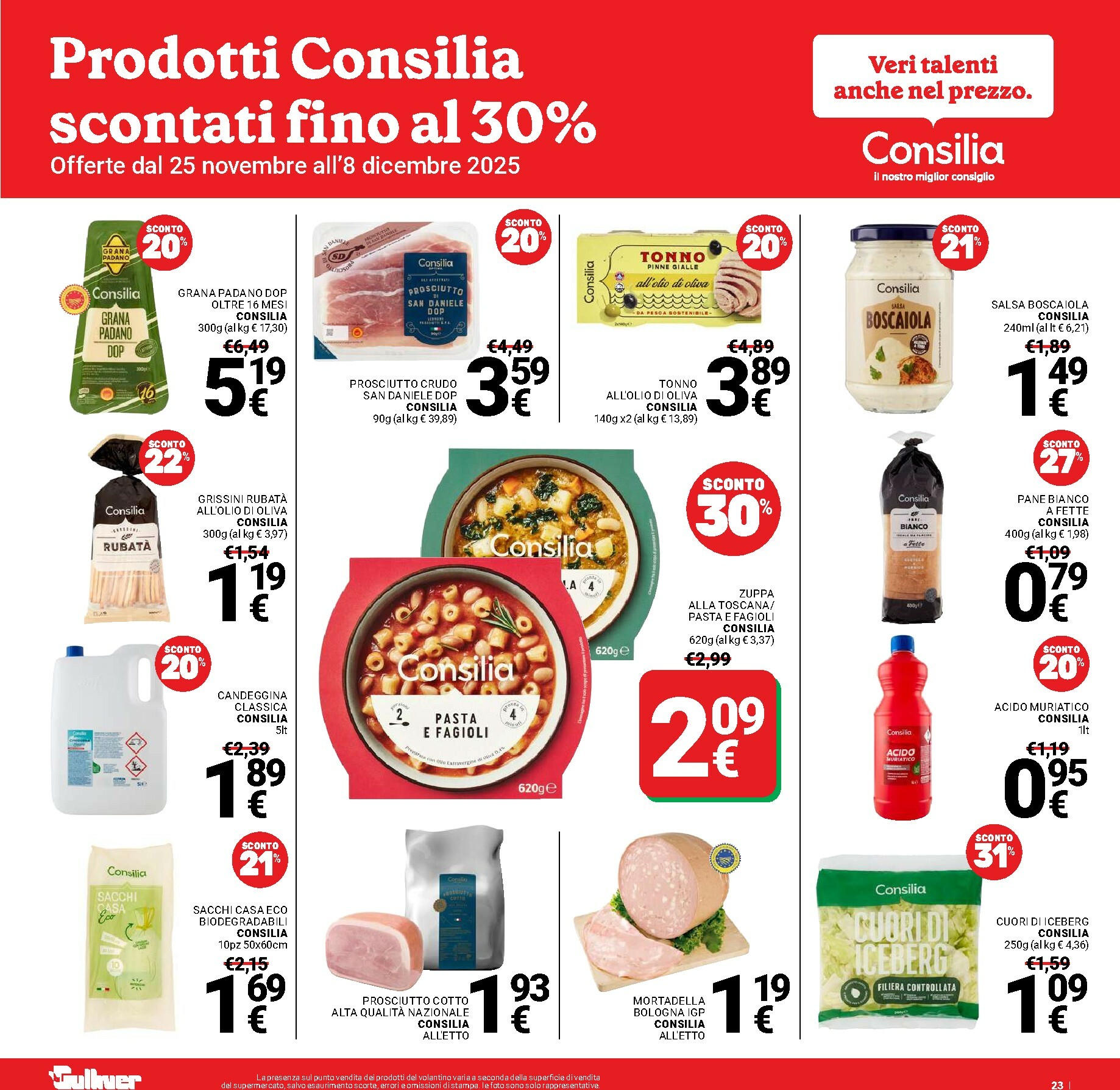gulliver - Volantino Gulliver valido dal 25/11 al 08/12 - page: 23
