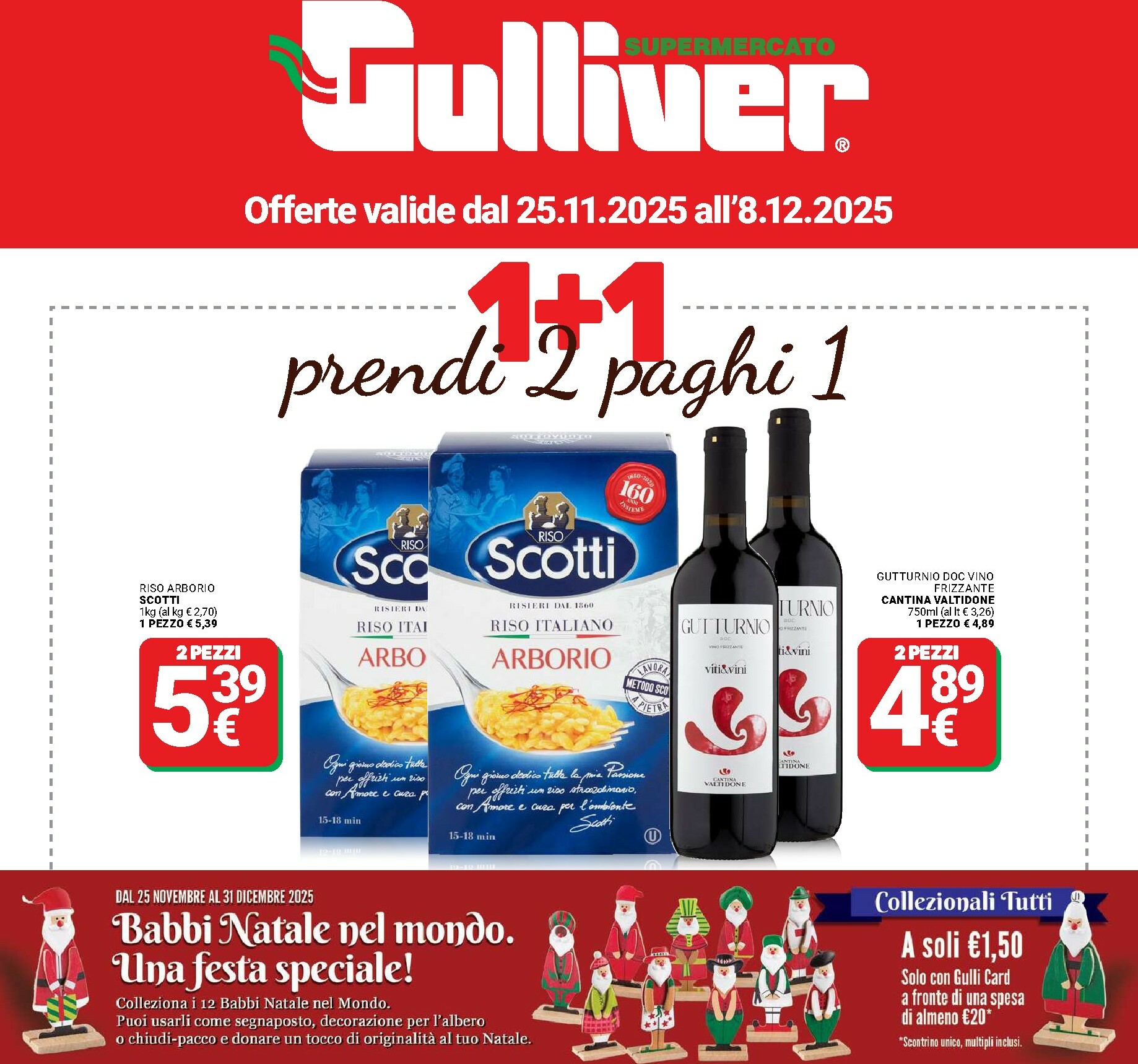 gulliver - Volantino Gulliver valido dal 25/11 al 08/12