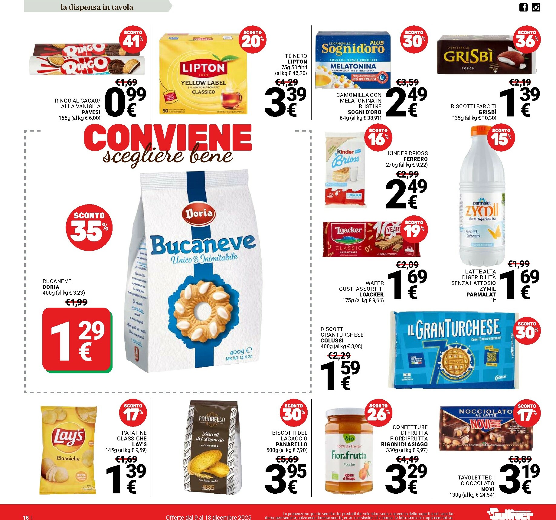 gulliver - Volantino Gulliver valido dal 09/12 al 18/12 - page: 18