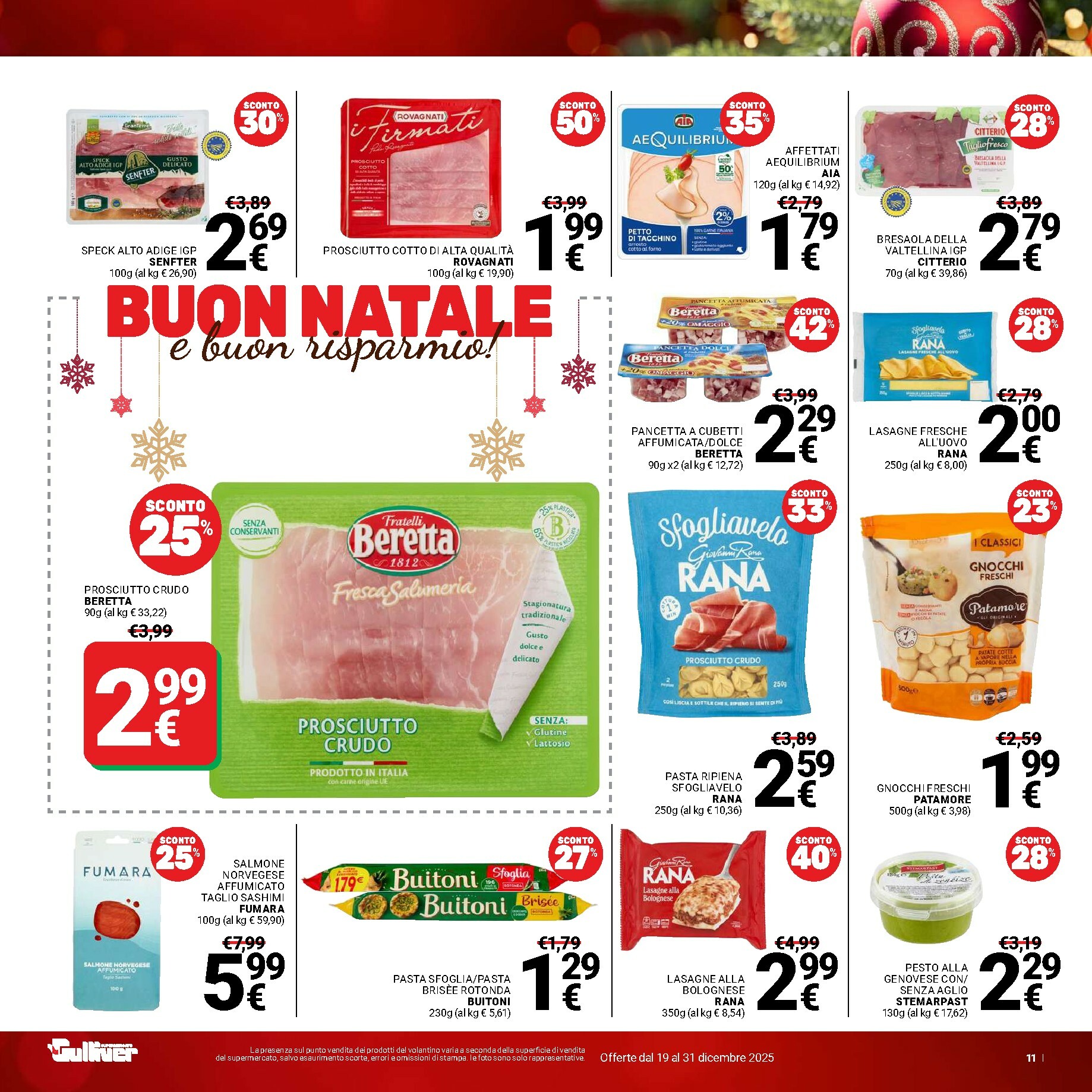 gulliver - Volantino Gulliver - Buon Natale valido dal 19/12 al 31/12 - page: 11