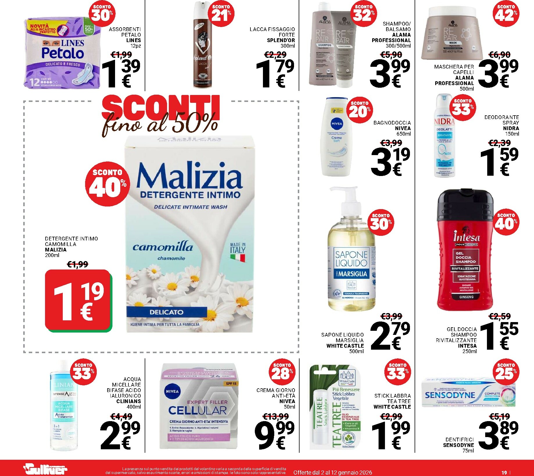 gulliver - Volantino Gulliver valido dal 02/01 al 12/01 - page: 19