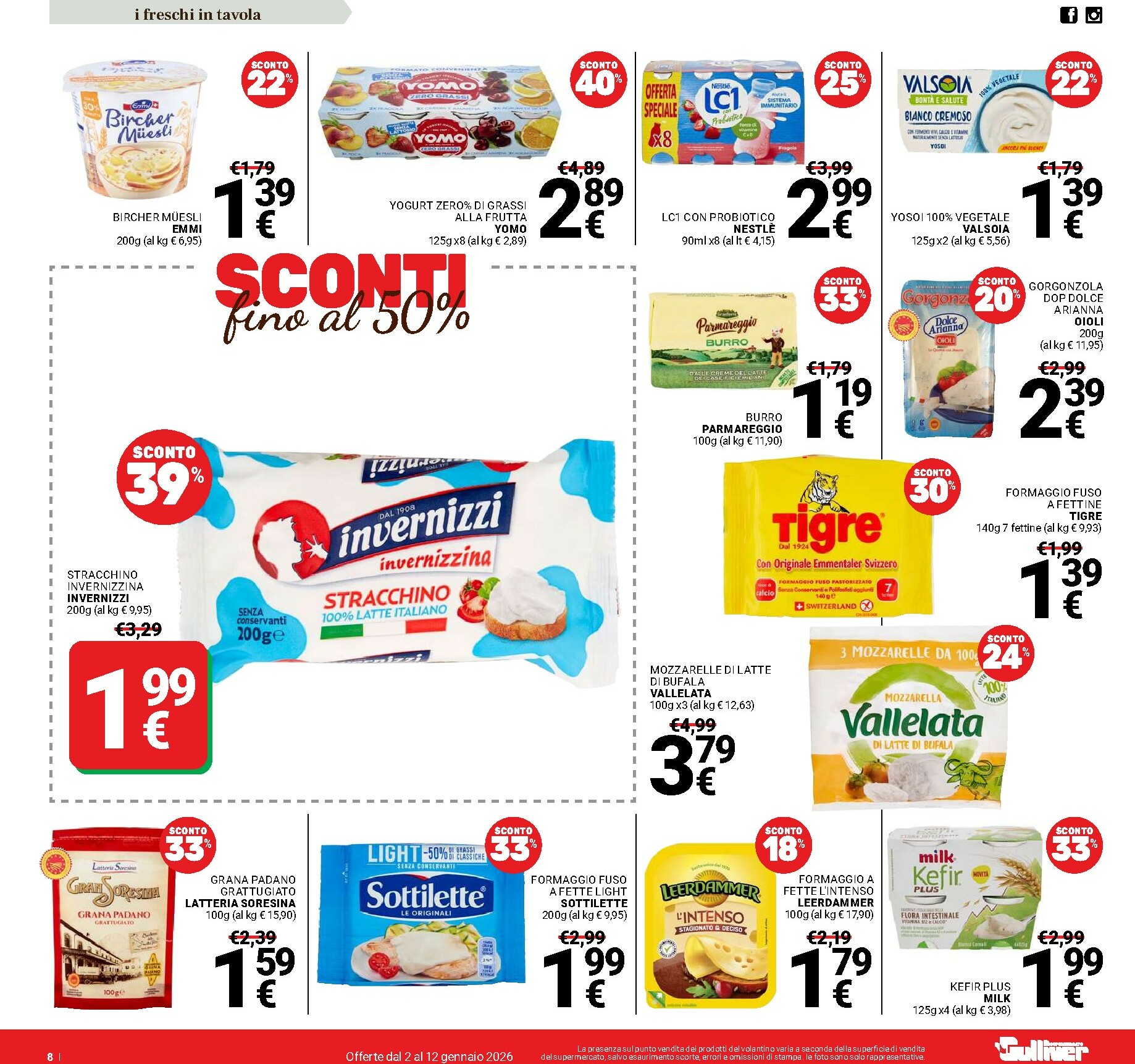gulliver - Volantino Gulliver valido dal 02/01 al 12/01 - page: 8