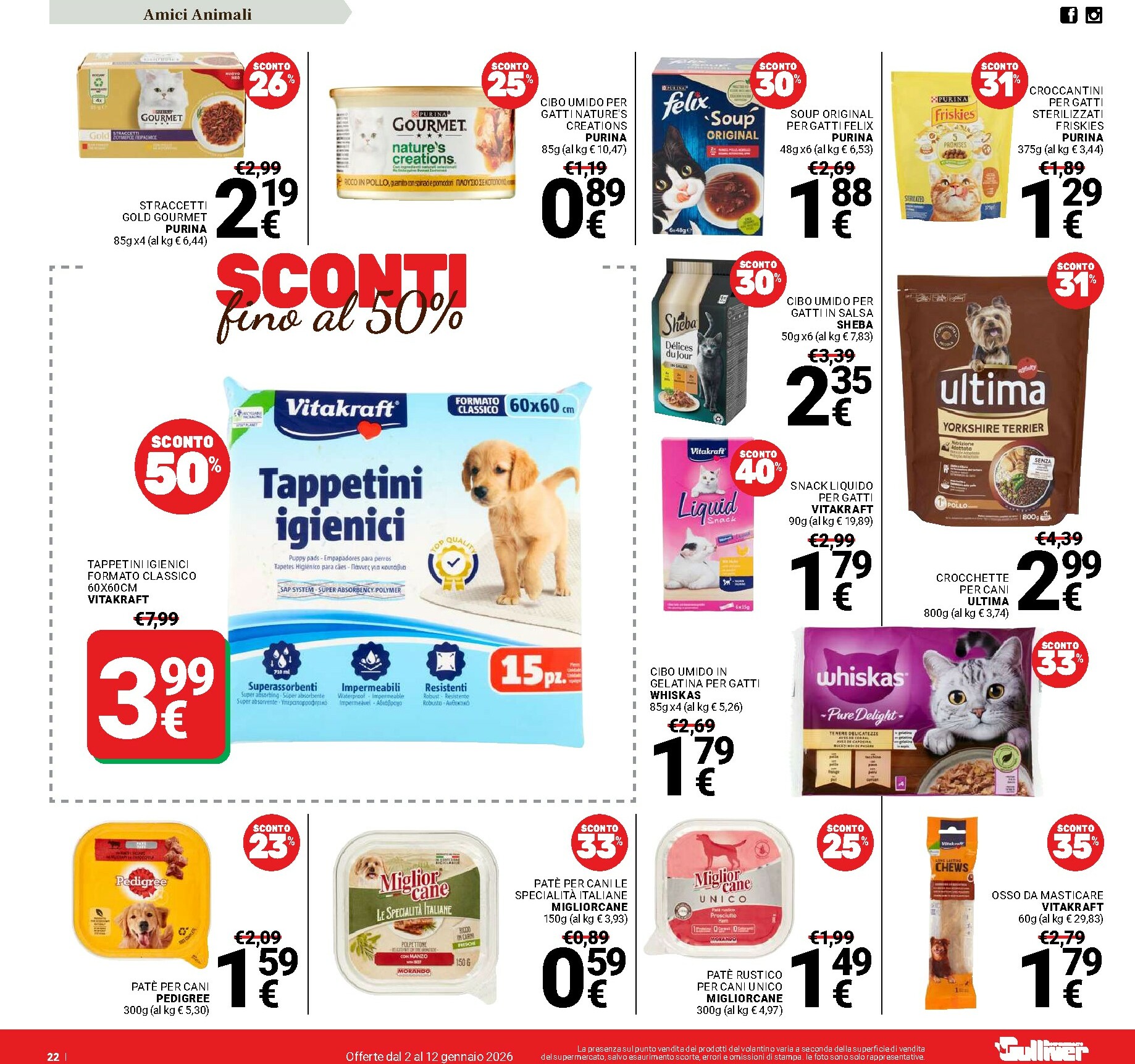 gulliver - Volantino Gulliver valido dal 02/01 al 12/01 - page: 22