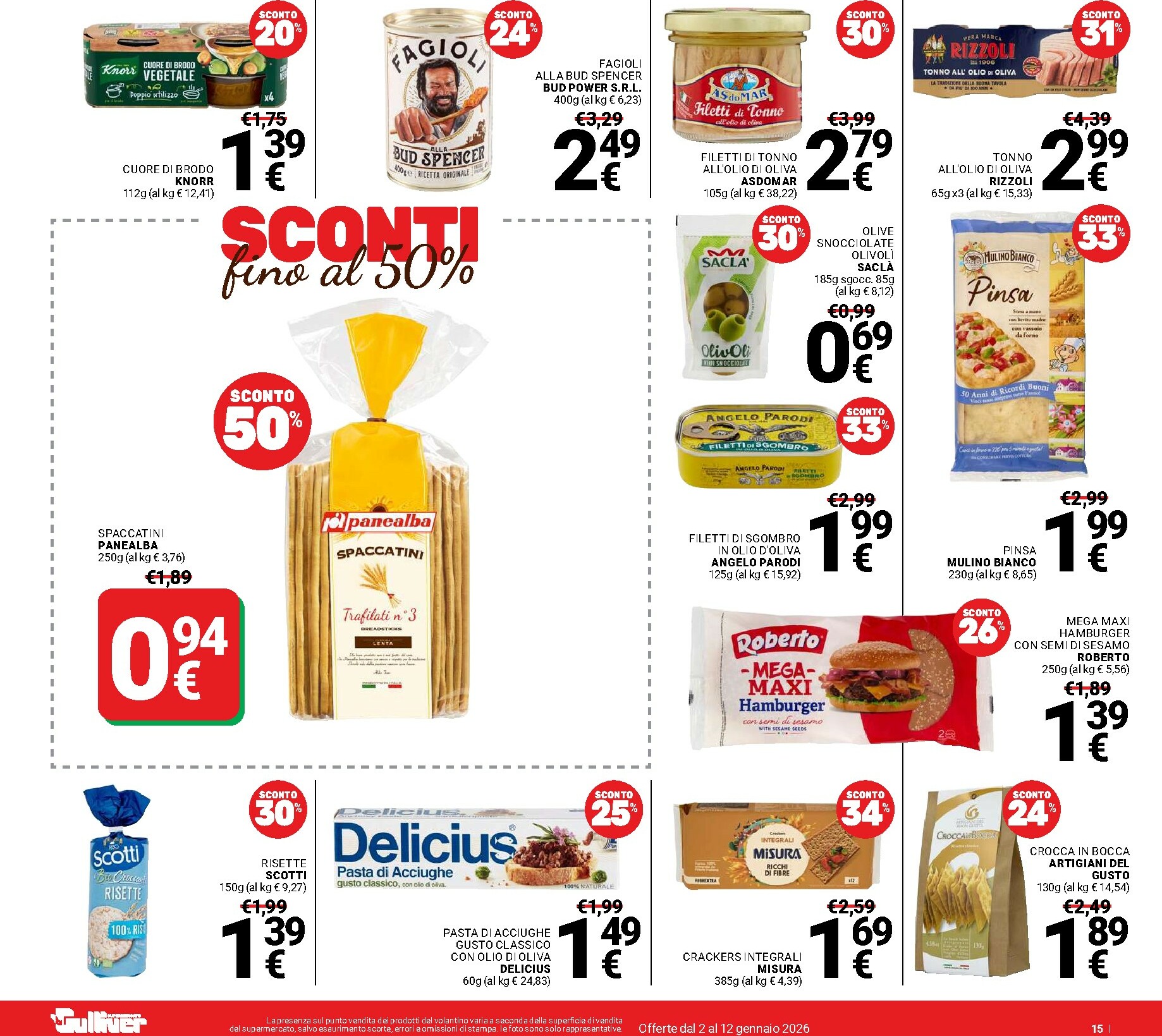 gulliver - Volantino Gulliver valido dal 02/01 al 12/01 - page: 15