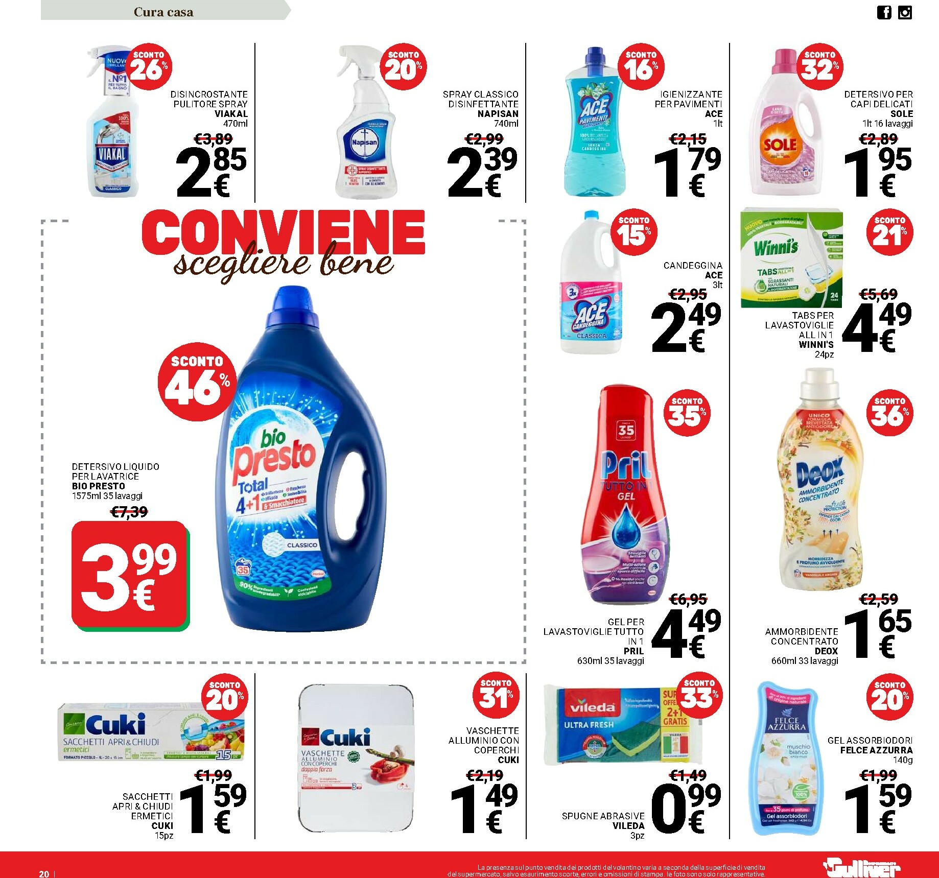 gulliver - Volantino Gulliver valido dal 13/01 al 22/01 - page: 20