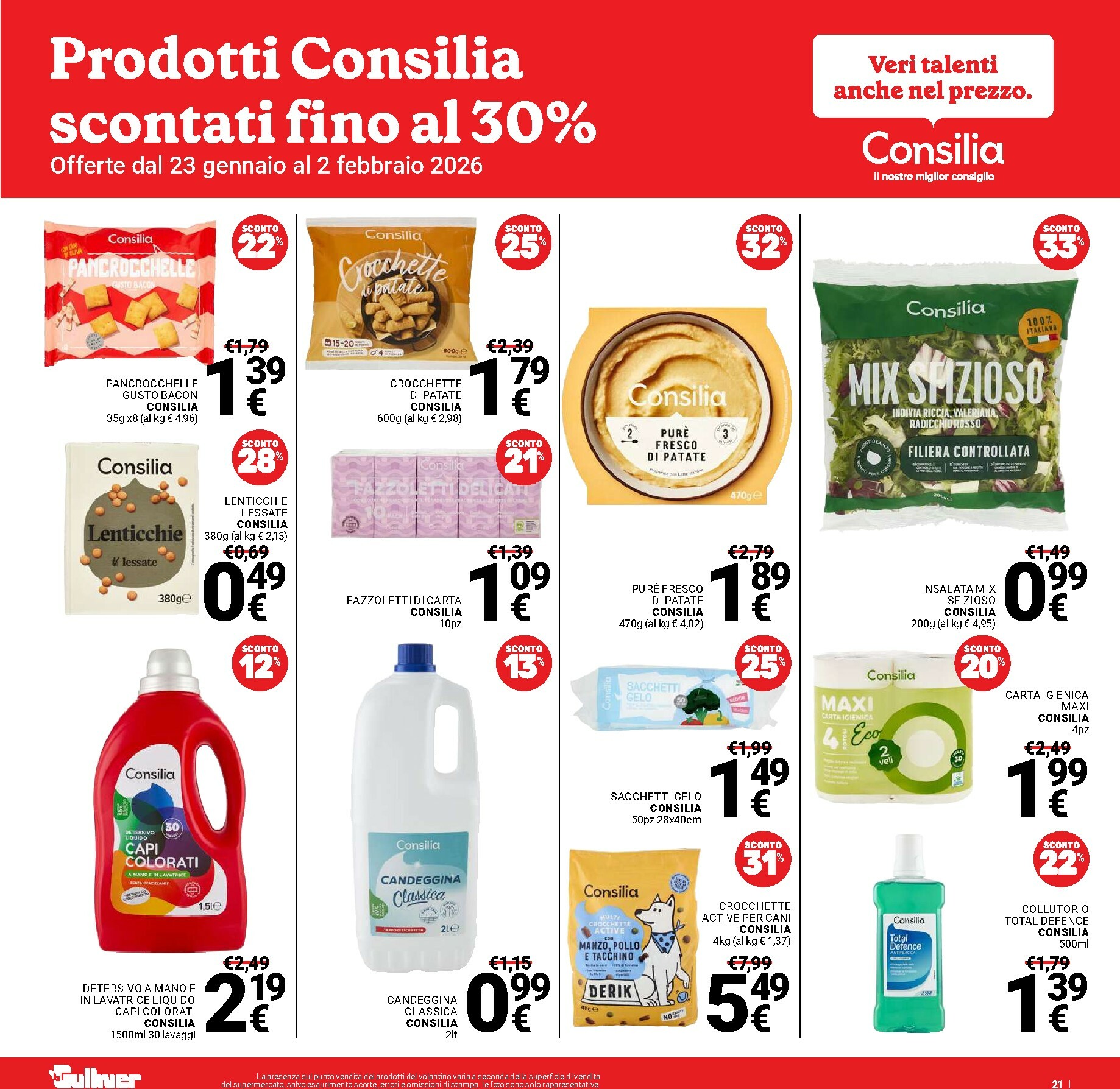 gulliver - Volantino Gulliver valido dal 23/01 al 02/02 - page: 21