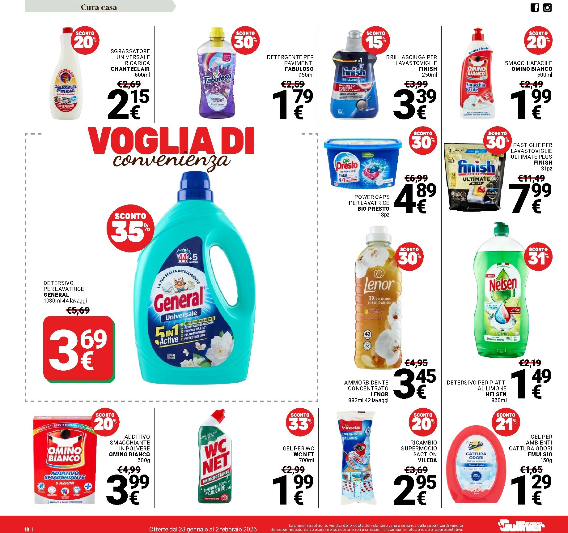 gulliver - Volantino Gulliver valido dal 23/01 al 02/02 - page: 18