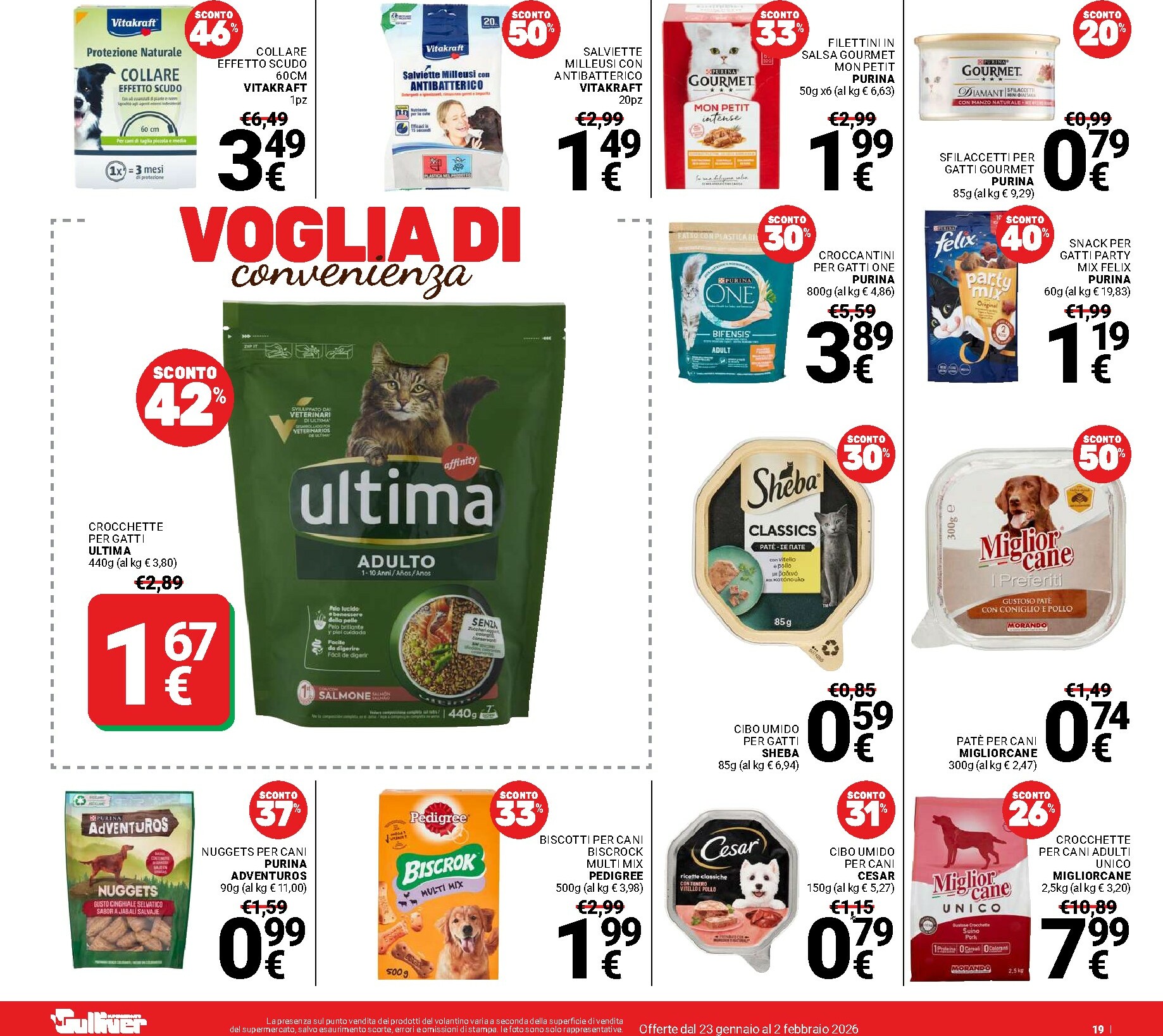 gulliver - Volantino Gulliver valido dal 23/01 al 02/02 - page: 19
