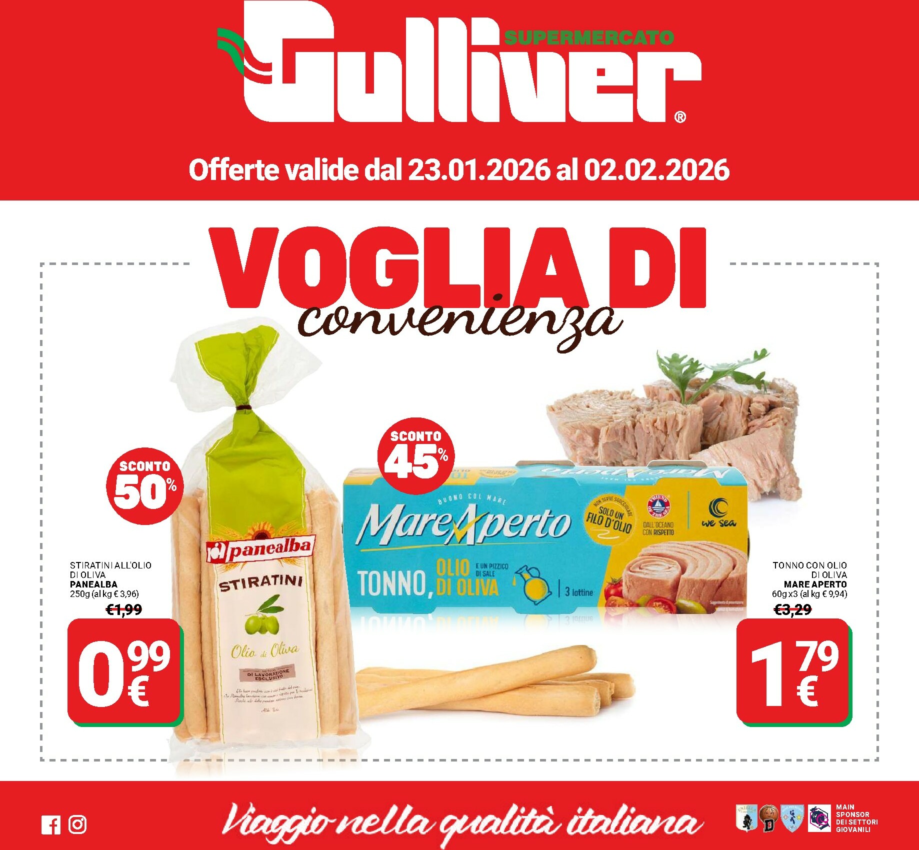 gulliver - Volantino Gulliver valido dal 23/01 al 02/02