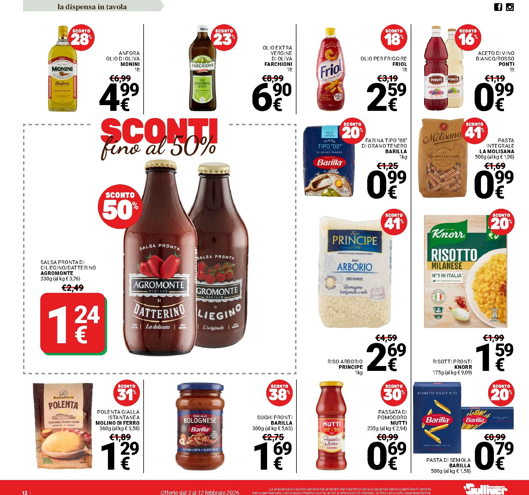 gulliver - Volantino Gulliver valido dal 03/02/2026 al 12/02/2026 - page: 12