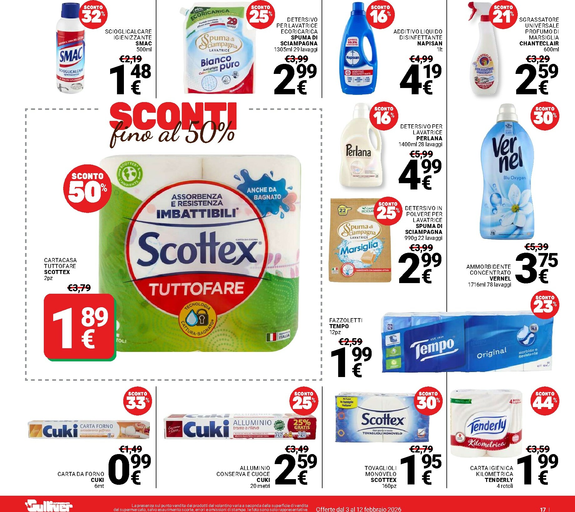 gulliver - Volantino Gulliver valido dal 03/02/2026 al 12/02/2026 - page: 17