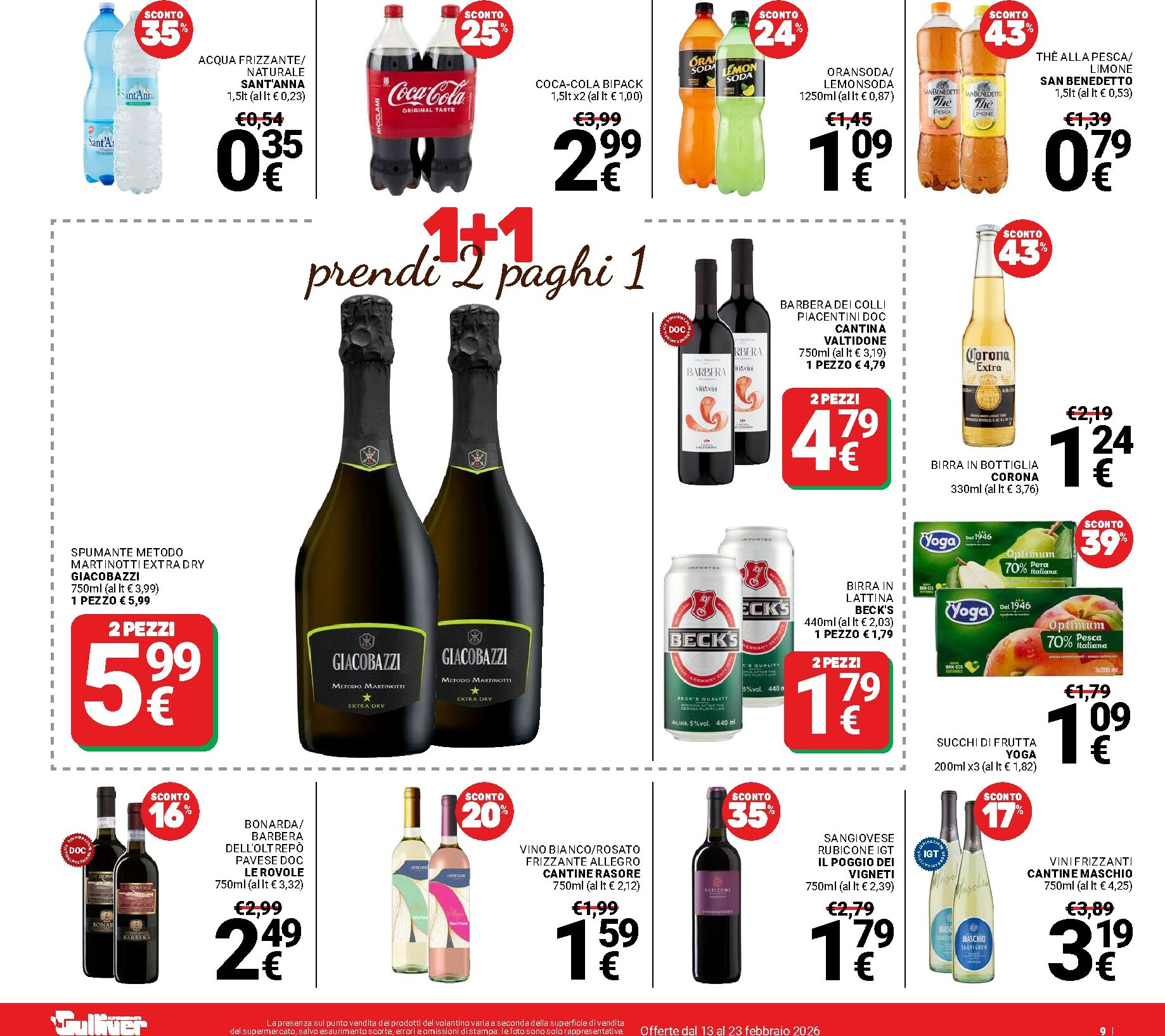 gulliver - Volantino Gulliver valido dal 13/02/2026 al 23/02/2026 - page: 9