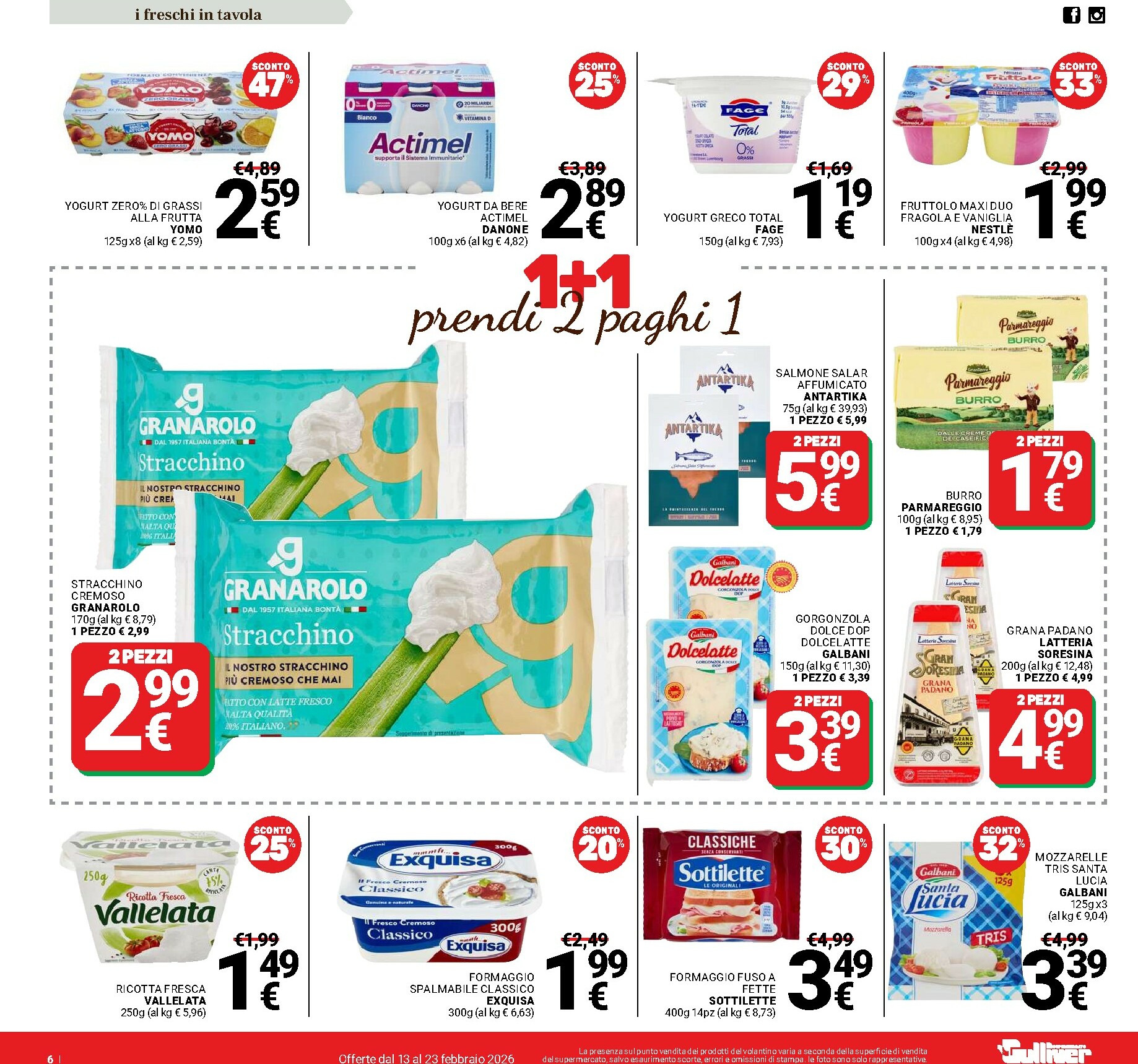 gulliver - Volantino Gulliver valido dal 13/02/2026 al 23/02/2026 - page: 6