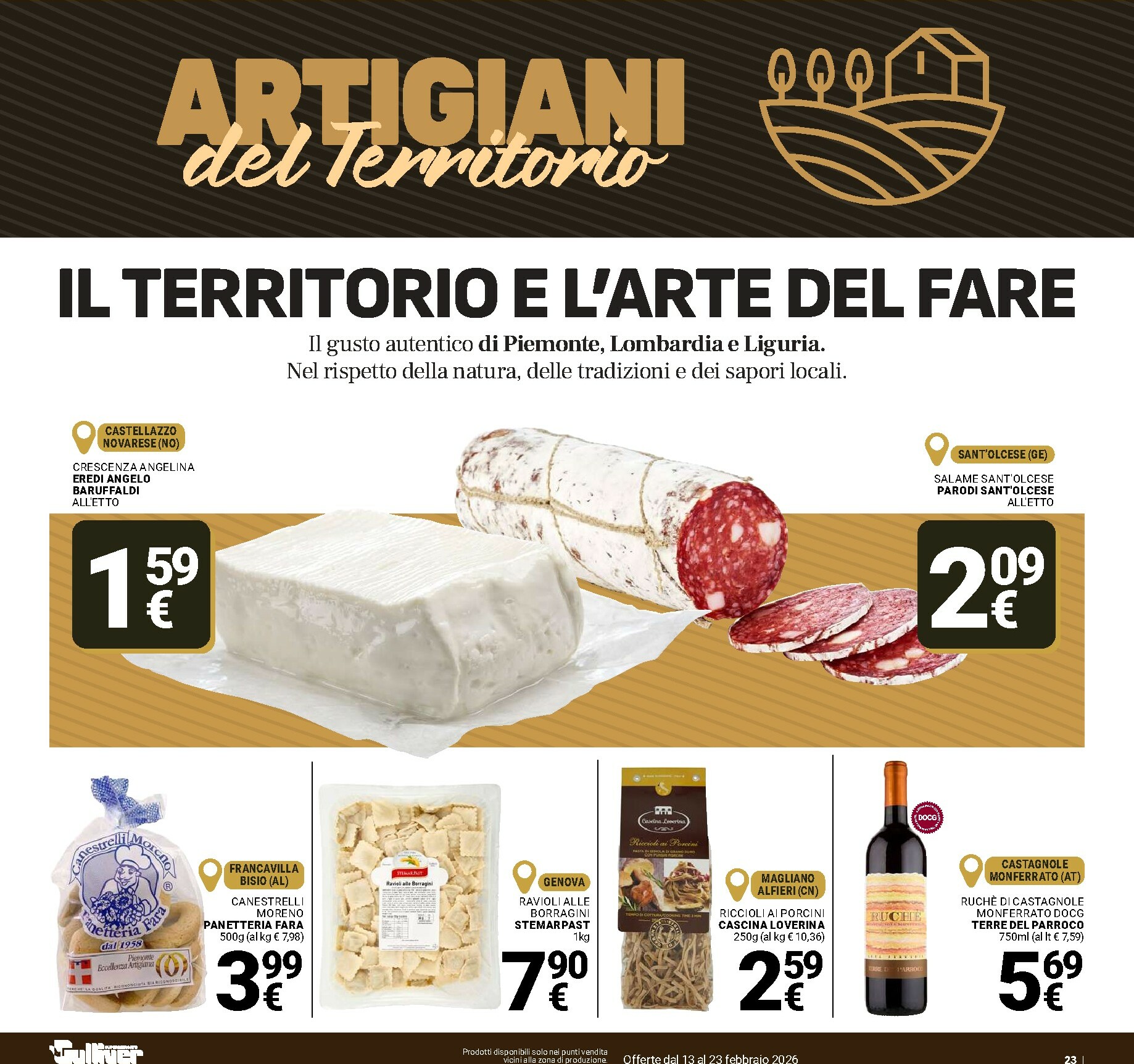 gulliver - Volantino Gulliver valido dal 13/02/2026 al 23/02/2026 - page: 23