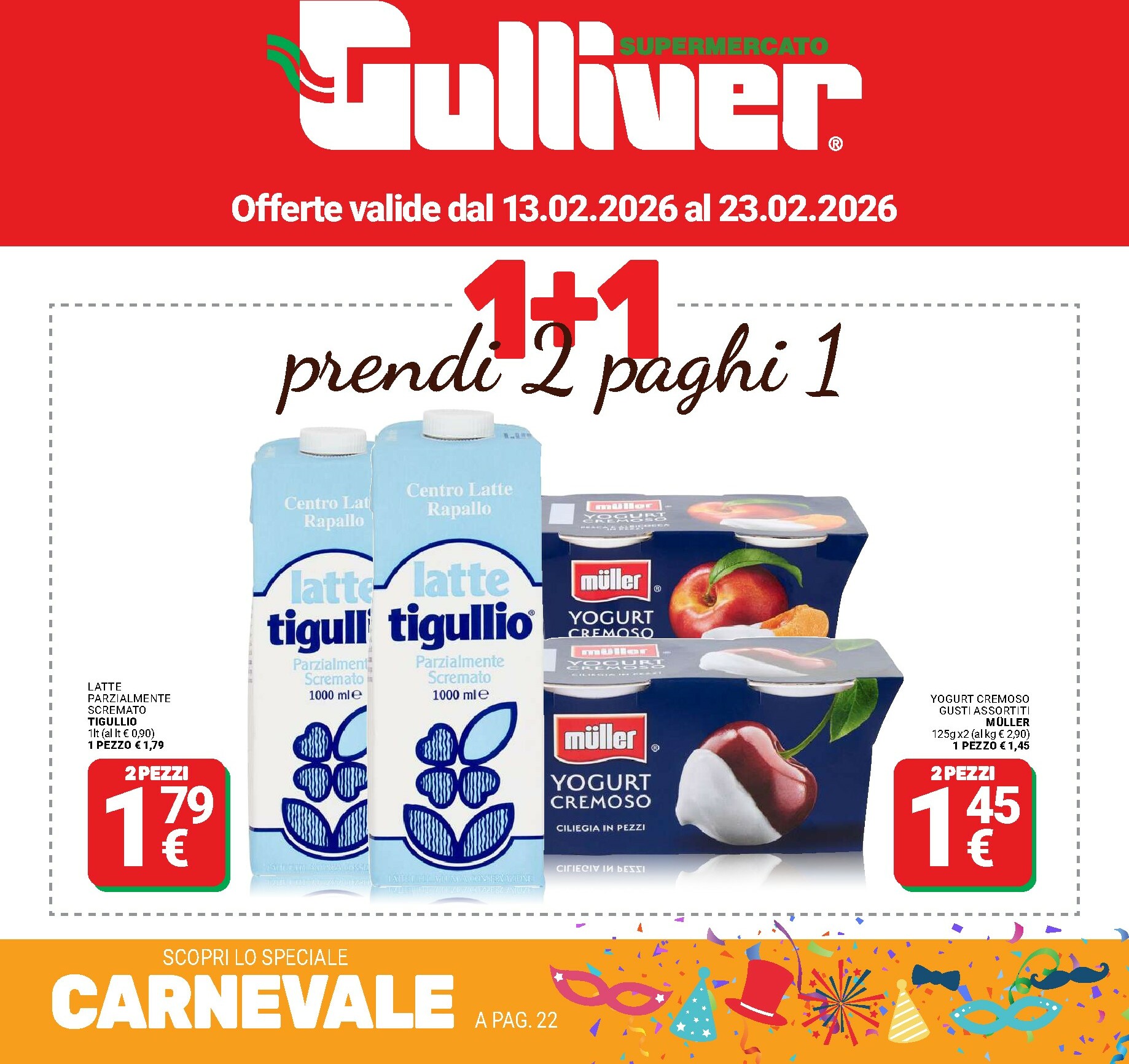 gulliver - Volantino Gulliver valido dal 13/02/2026 al 23/02/2026