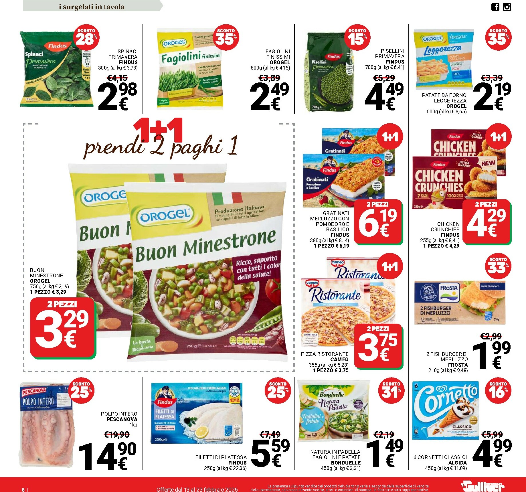 gulliver - Volantino Gulliver valido dal 13/02/2026 al 23/02/2026 - page: 8