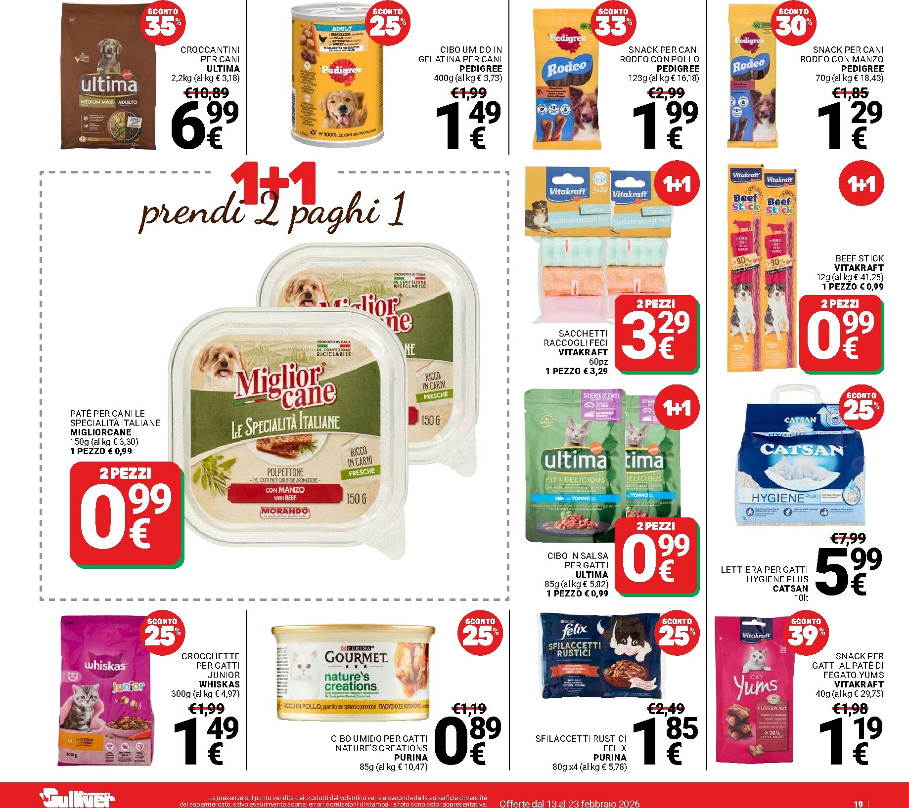 gulliver - Volantino Gulliver valido dal 13/02/2026 al 23/02/2026 - page: 19