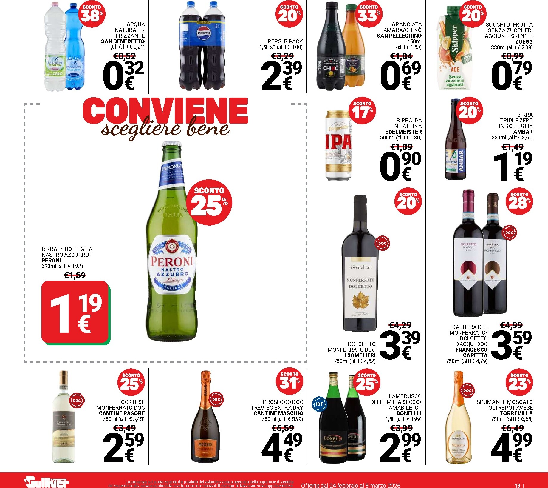 gulliver - Volantino Gulliver valido dal 24/02/2026 al 05/03/2026 - page: 13