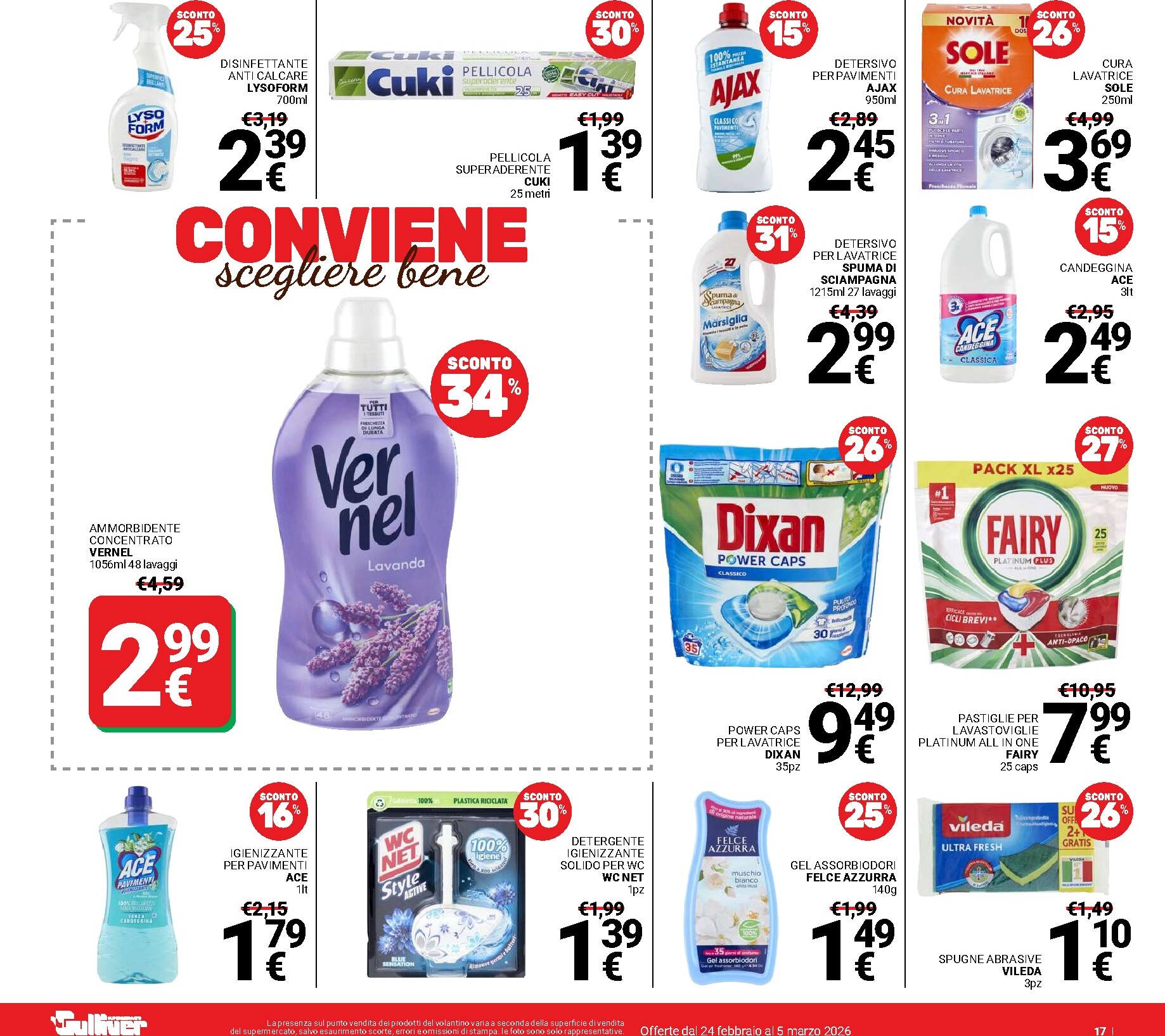 gulliver - Volantino Gulliver valido dal 24/02/2026 al 05/03/2026 - page: 17