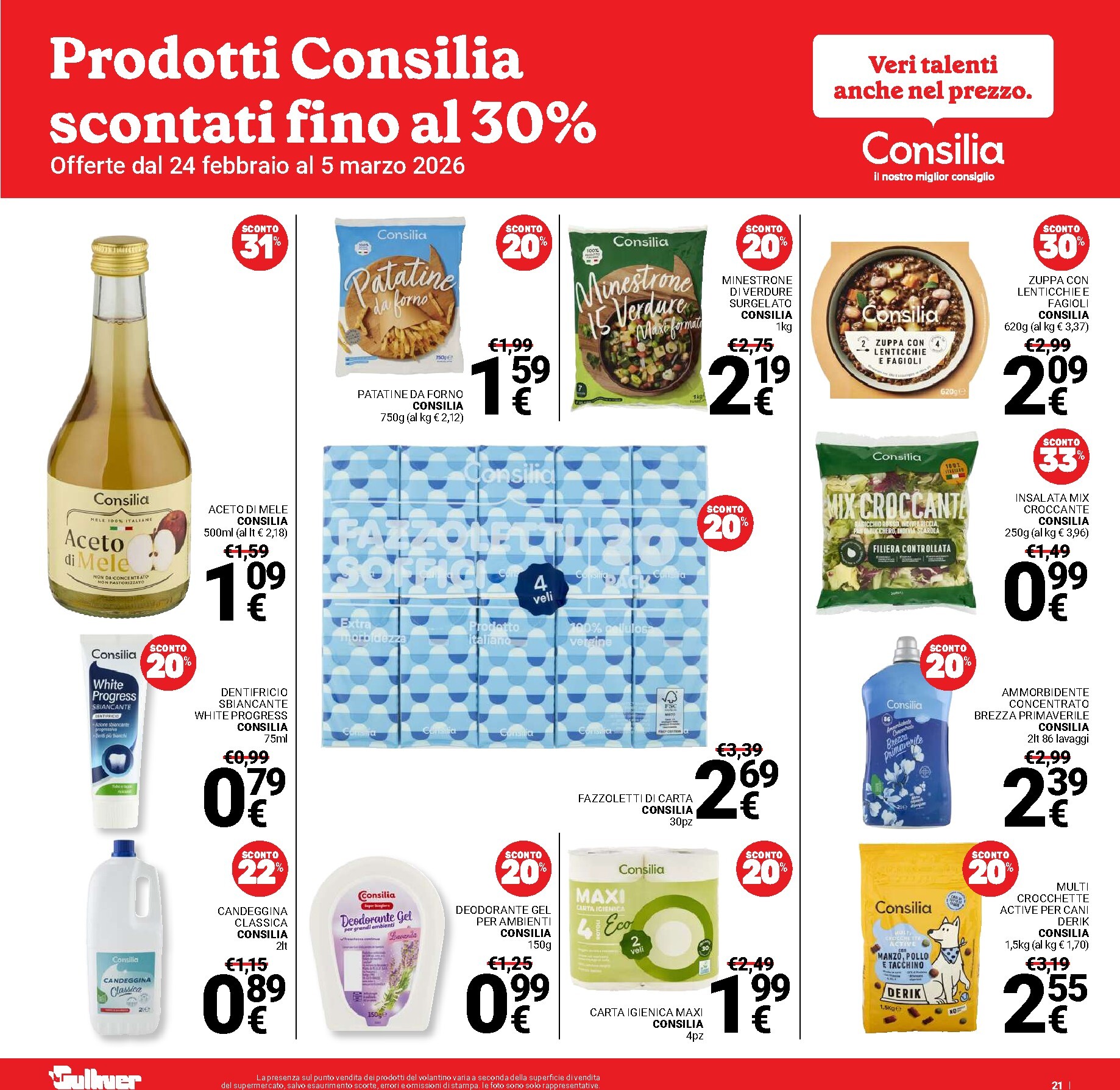 gulliver - Volantino Gulliver valido dal 24/02/2026 al 05/03/2026 - page: 21
