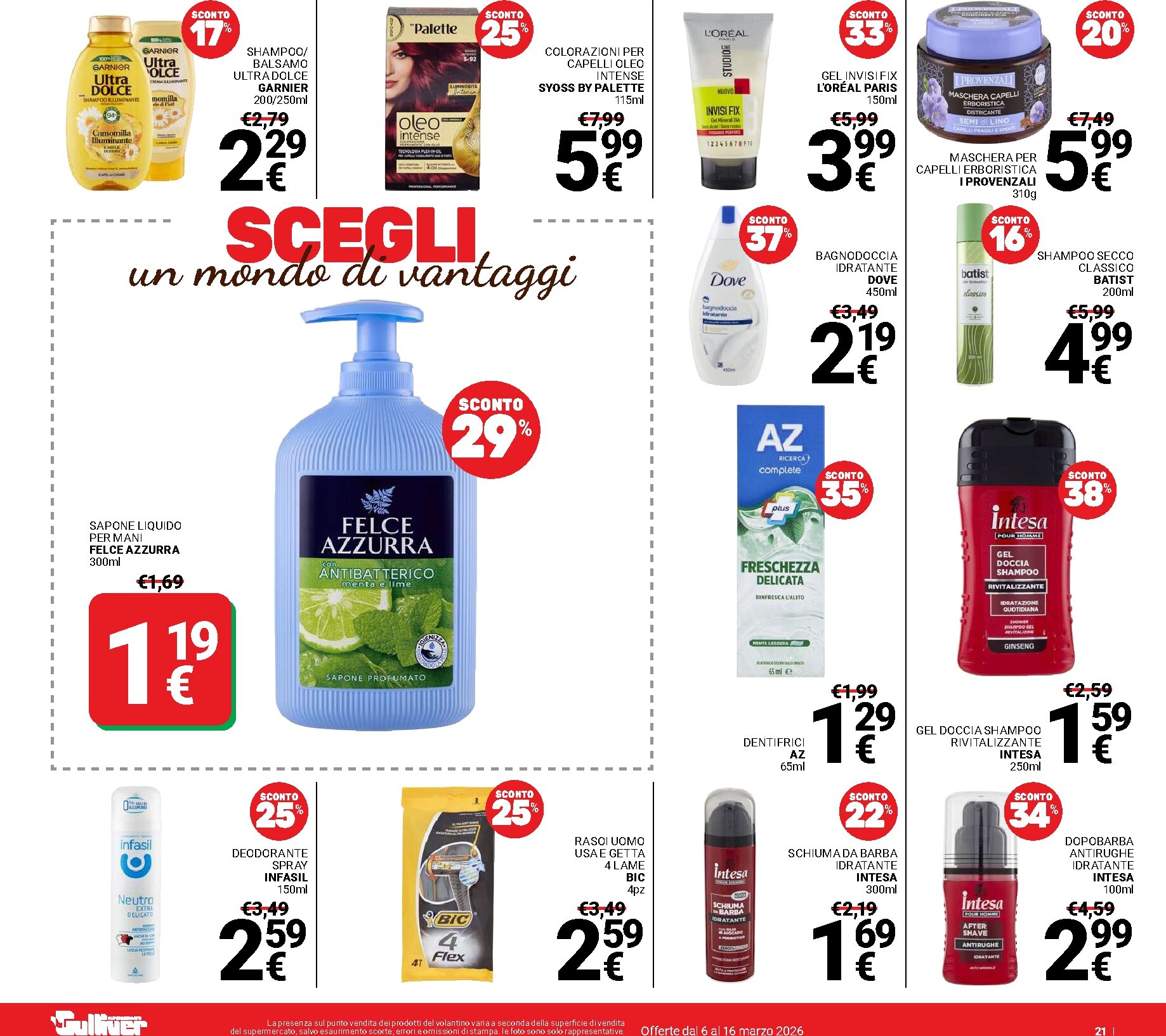 gulliver - Volantino Gulliver valido dal 06/03/2026 al 16/03/2026 - page: 21