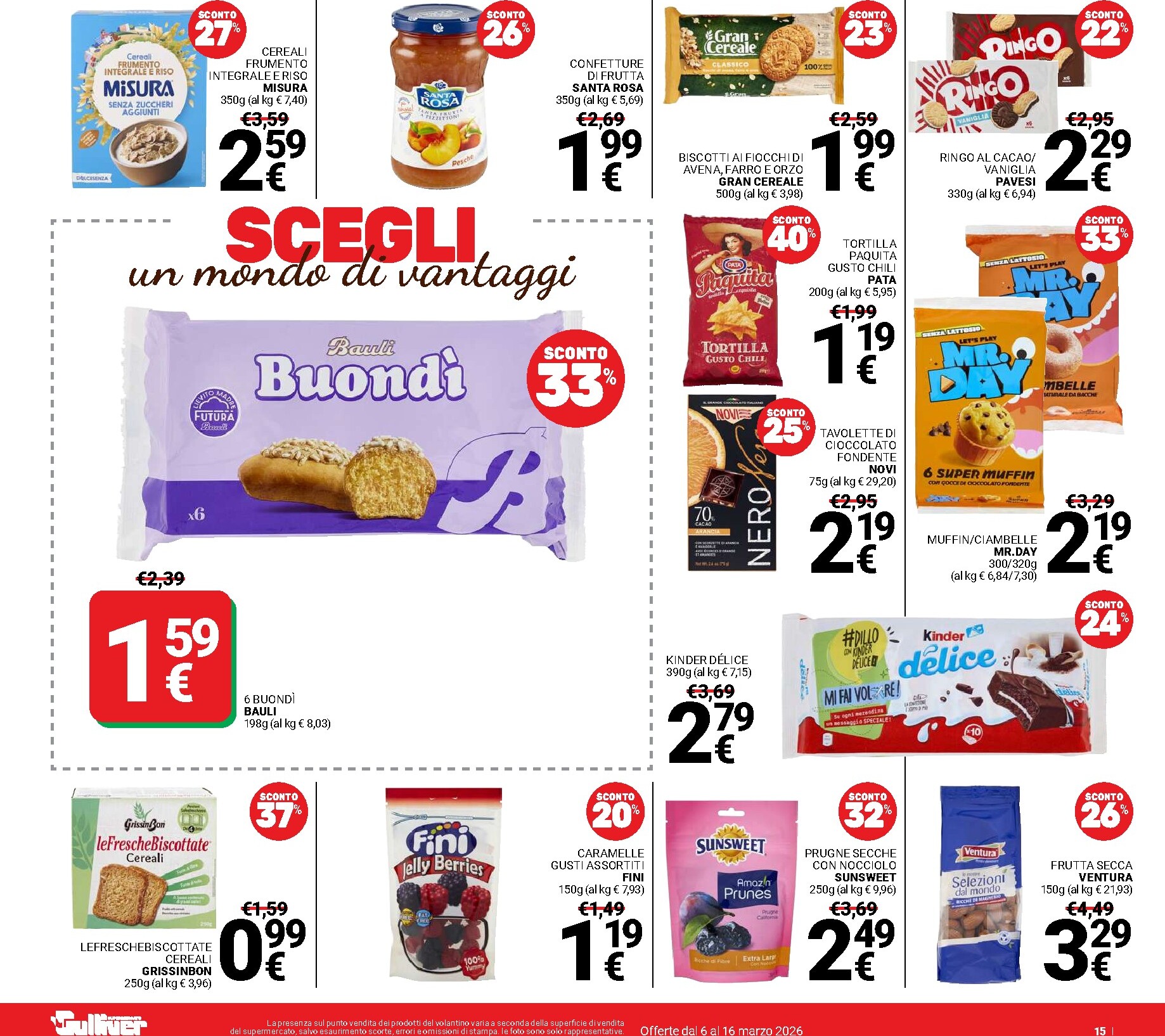 gulliver - Volantino Gulliver valido dal 06/03/2026 al 16/03/2026 - page: 15