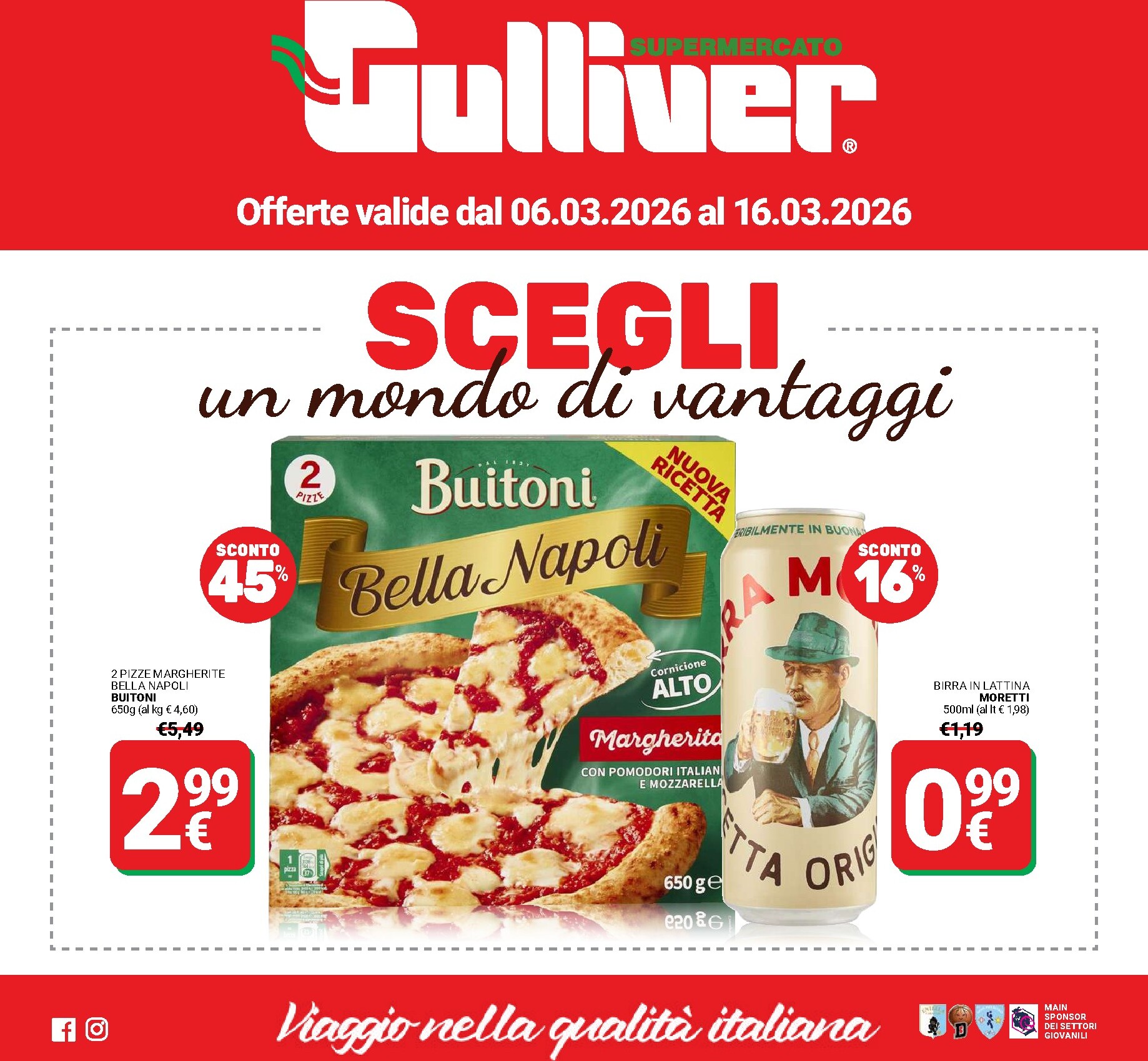 gulliver - Volantino Gulliver valido dal 06/03/2026 al 16/03/2026