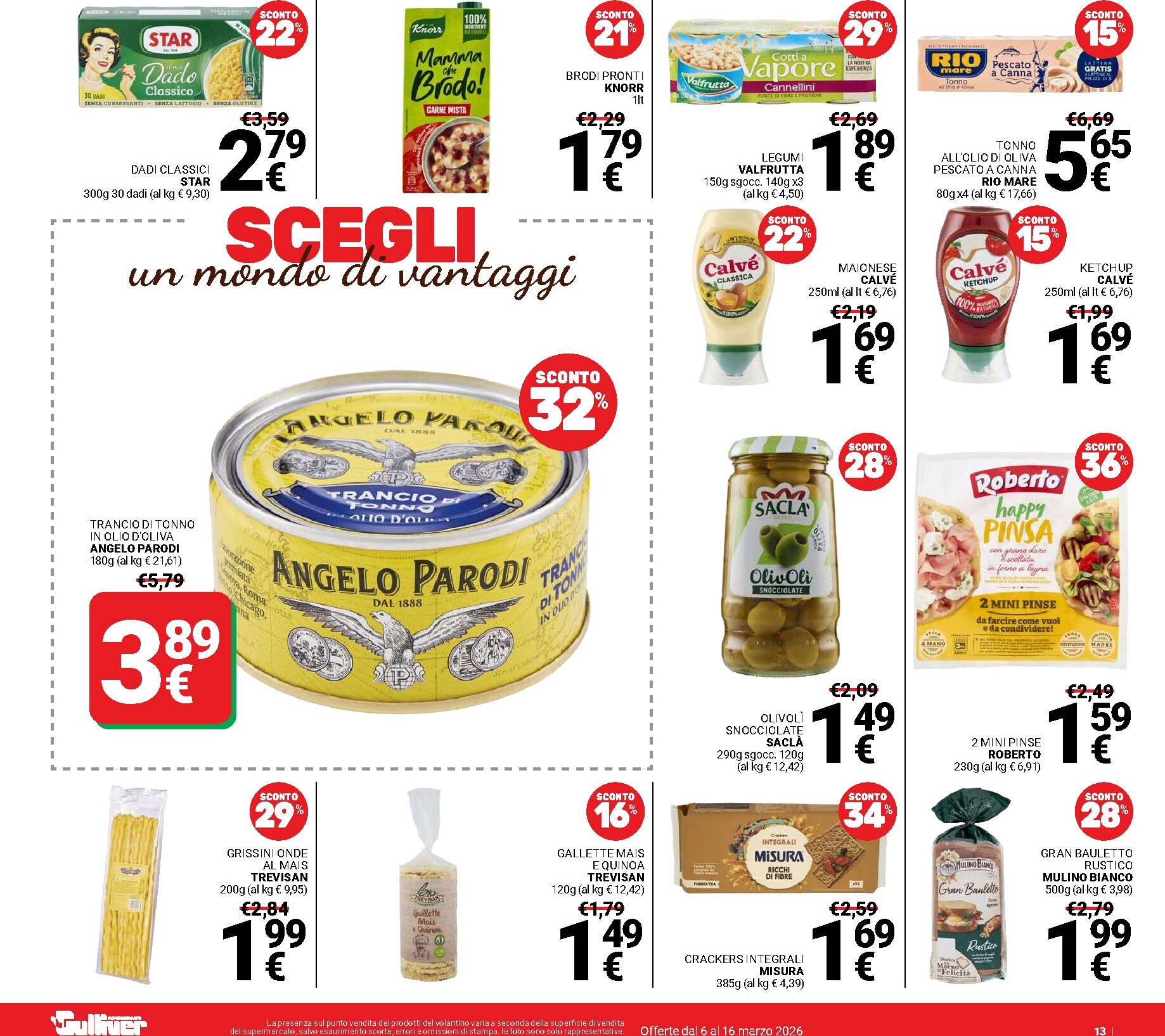 gulliver - Volantino Gulliver valido dal 06/03/2026 al 16/03/2026 - page: 13