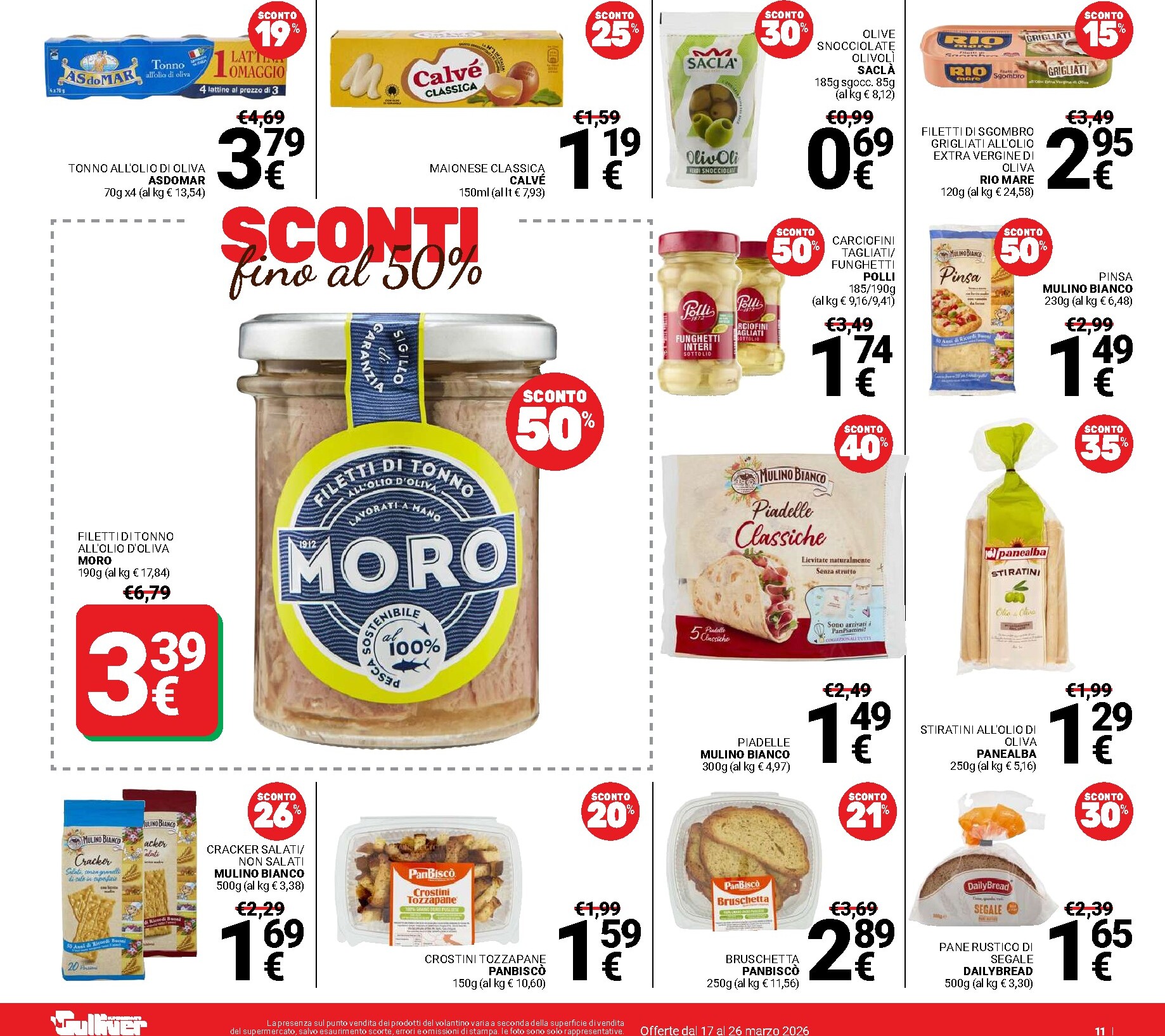 gulliver - Volantino Gulliver - Sconti fino al 50% valido dal 17/03/2026 al 26/03/2026 - page: 11