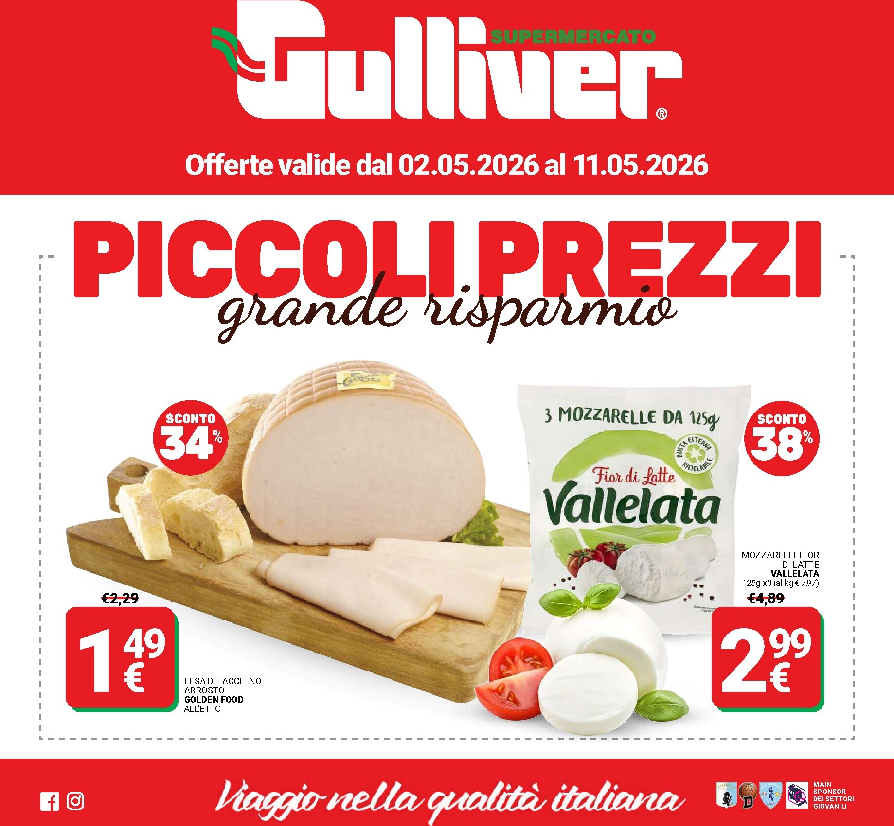 gulliver - Volantino attuale di Gulliver valido dal sabato 02/05/2026 al lunedì 11/05/2026