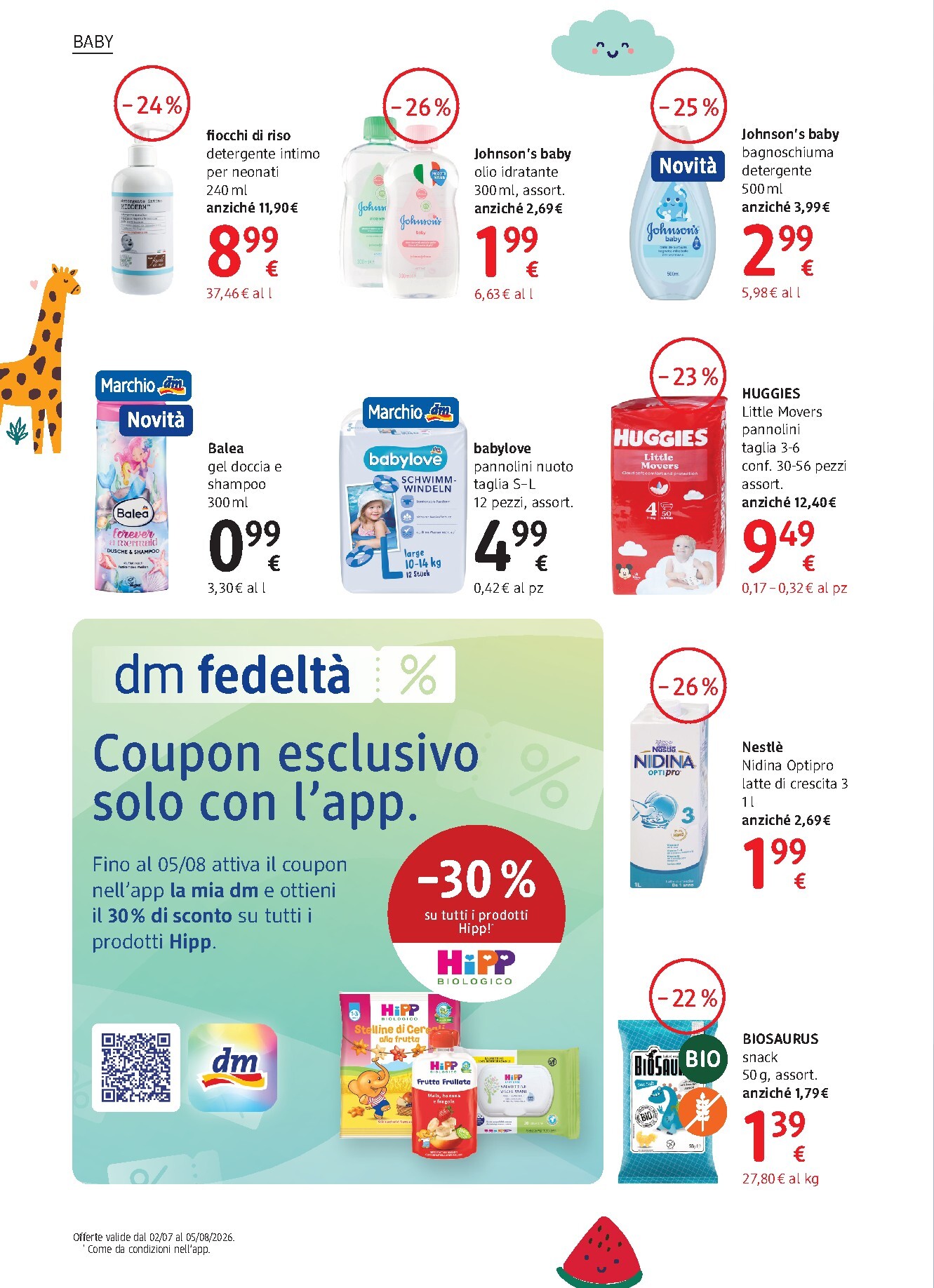 dm-drogerie-markt - Volantino attuale di dm drogerie markt valido dal giovedì 02/07/2026 al mercoledì 05/08/2026 - page: 12