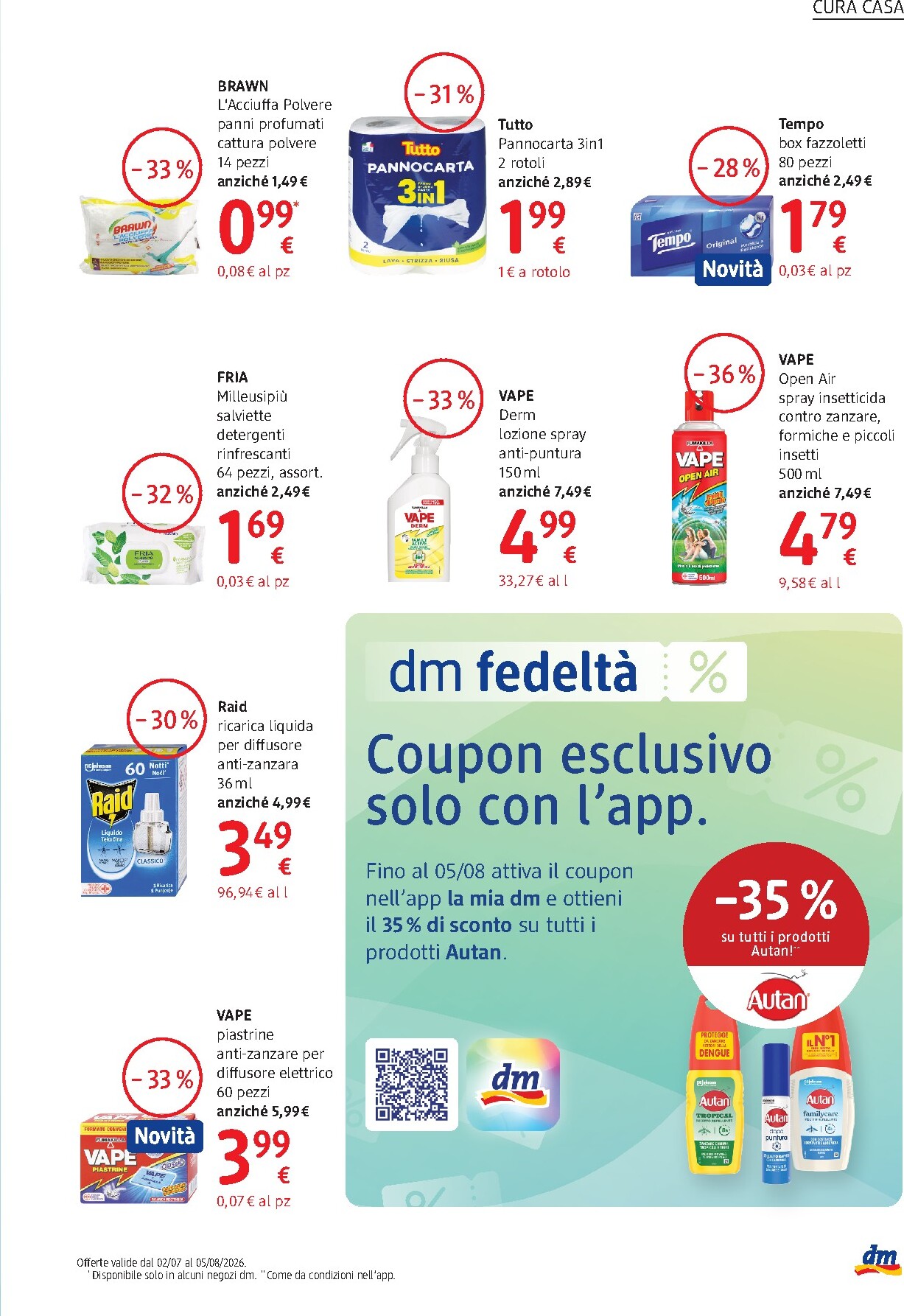 dm-drogerie-markt - Volantino attuale di dm drogerie markt valido dal giovedì 02/07/2026 al mercoledì 05/08/2026 - page: 15