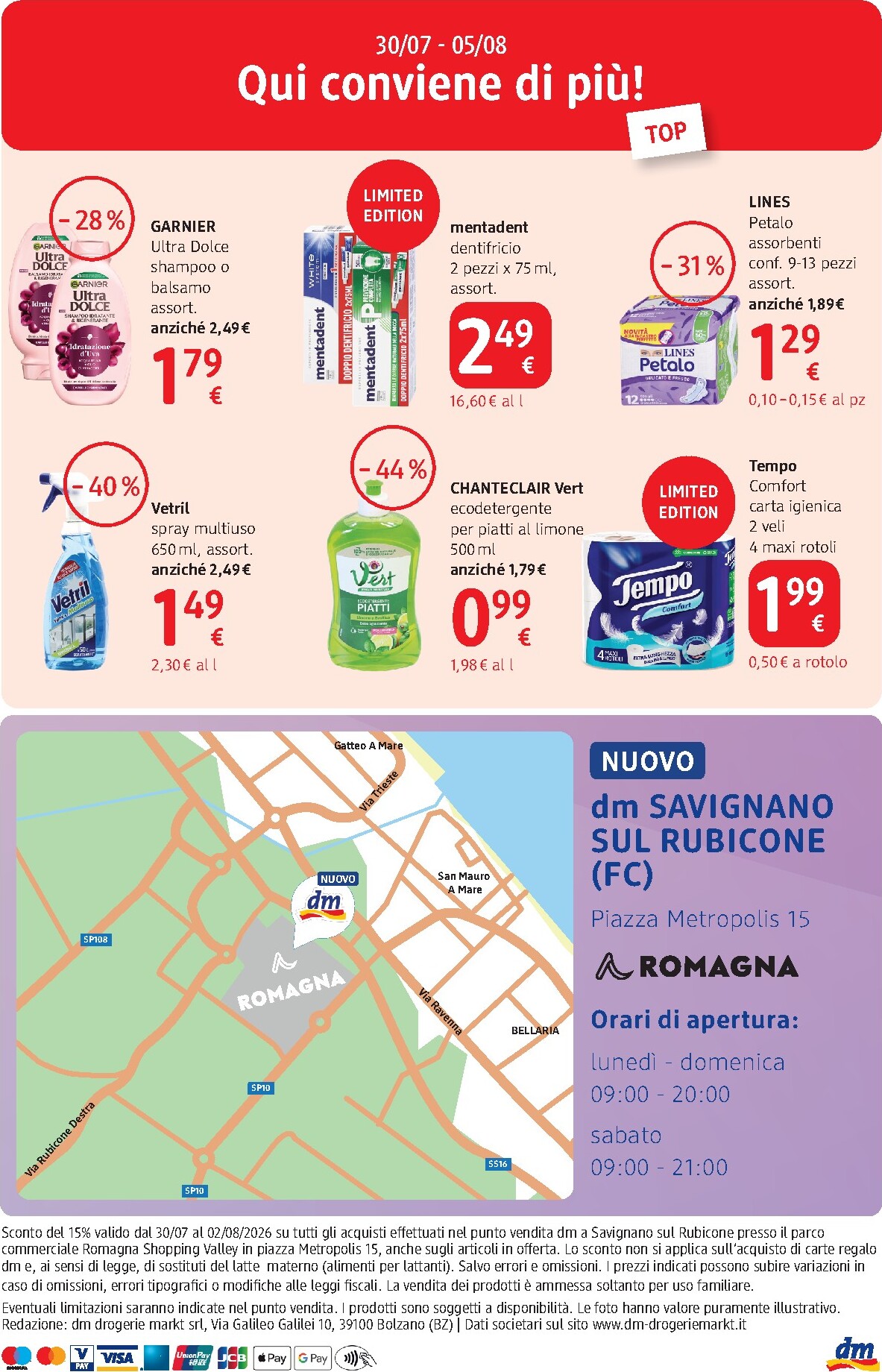 dm-drogerie-markt - Volantino dm drogerie markt - Journal per la prossima settimana dal giovedì 30/07/2026 al domenica 02/08/2026 - page: 9