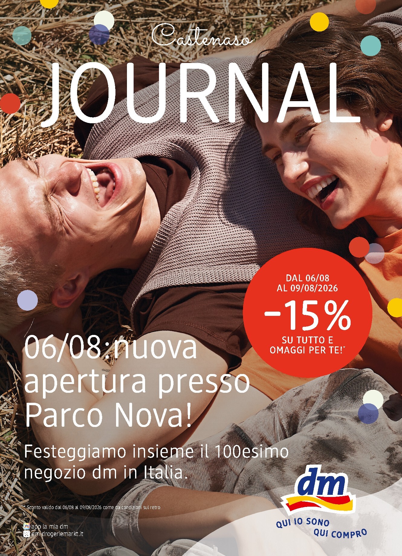 dm-drogerie-markt - Volantino dm drogerie markt - Journal per la prossima settimana dal giovedì 06/08/2026 al mercoledì 02/09/2026 - page: 1