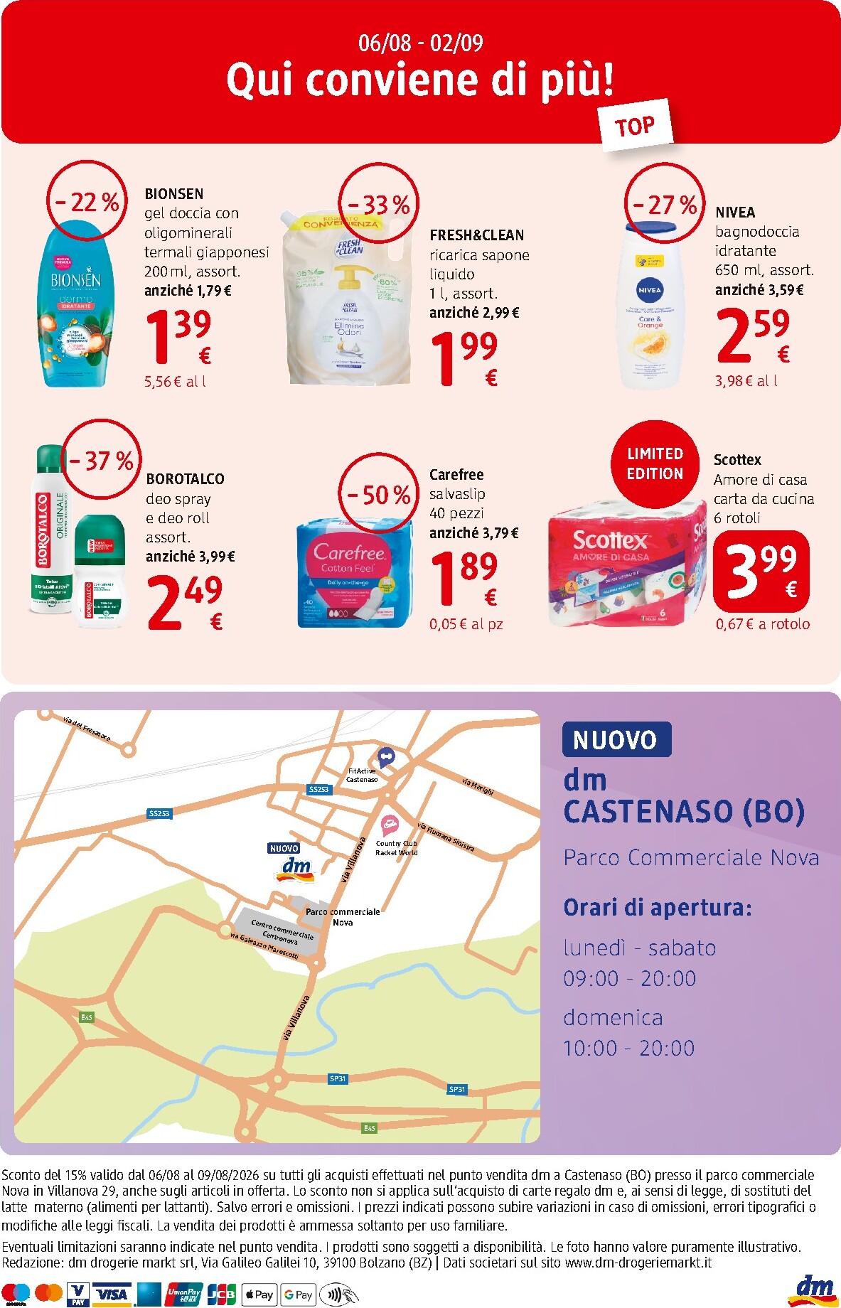 dm-drogerie-markt - Volantino dm drogerie markt - Journal per la prossima settimana dal giovedì 06/08/2026 al mercoledì 02/09/2026 - page: 9