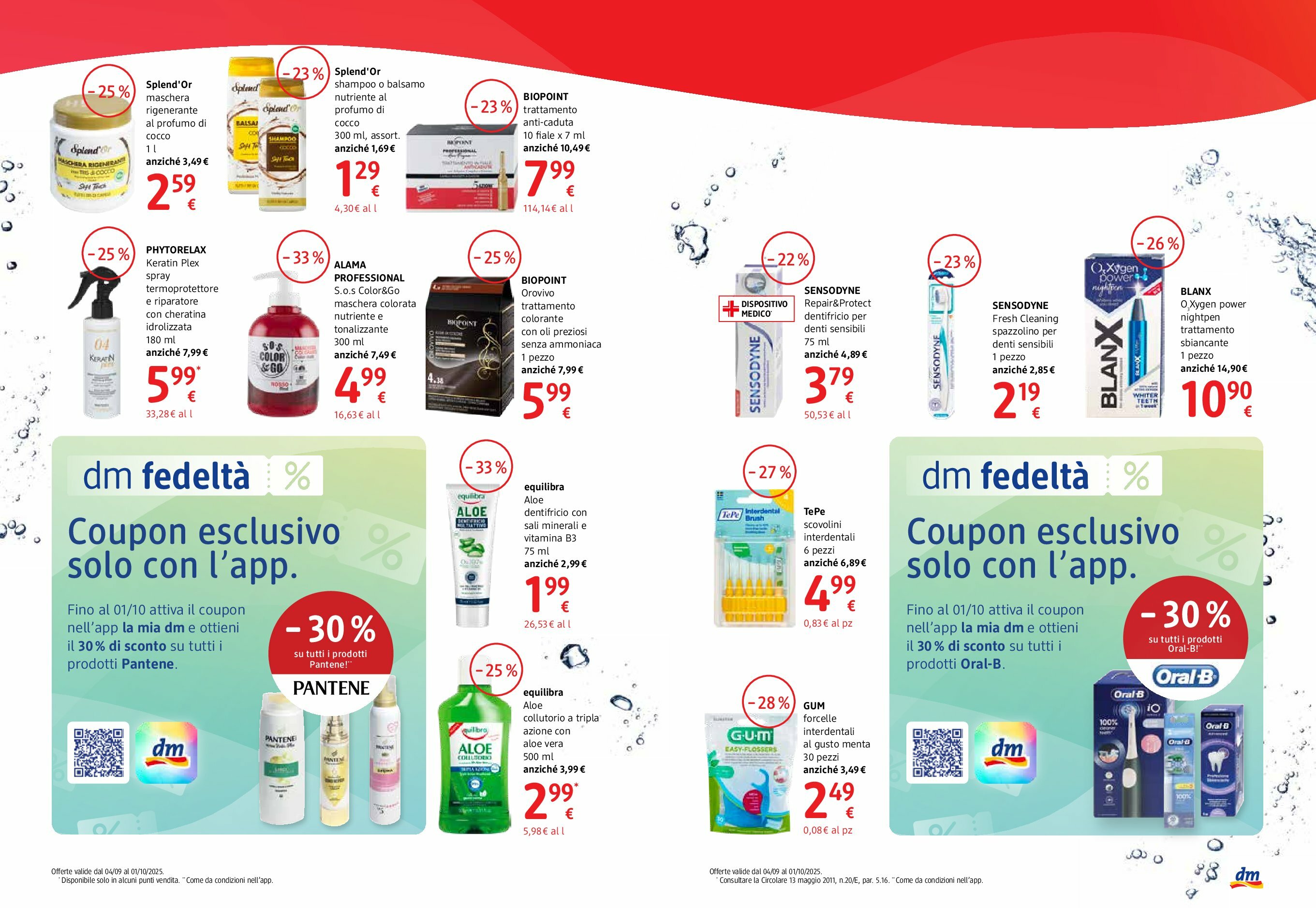 dm-drogerie-markt - Volantino dm drogerie markt valido dal 04/09 al 01/10 - page: 6