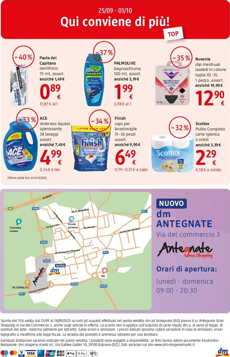 dm-drogerie-markt - Volantino dm drogerie markt - Antegnate valido dal 25/09 al 28/09 - page: 9