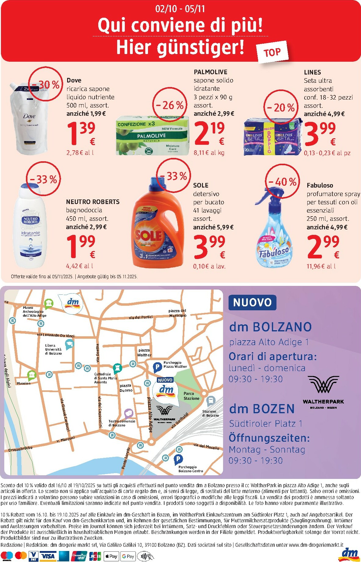dm-drogerie-markt - Volantino dm drogerie markt - Bolzano Journal valido dal 02/10 al 05/11 - page: 16