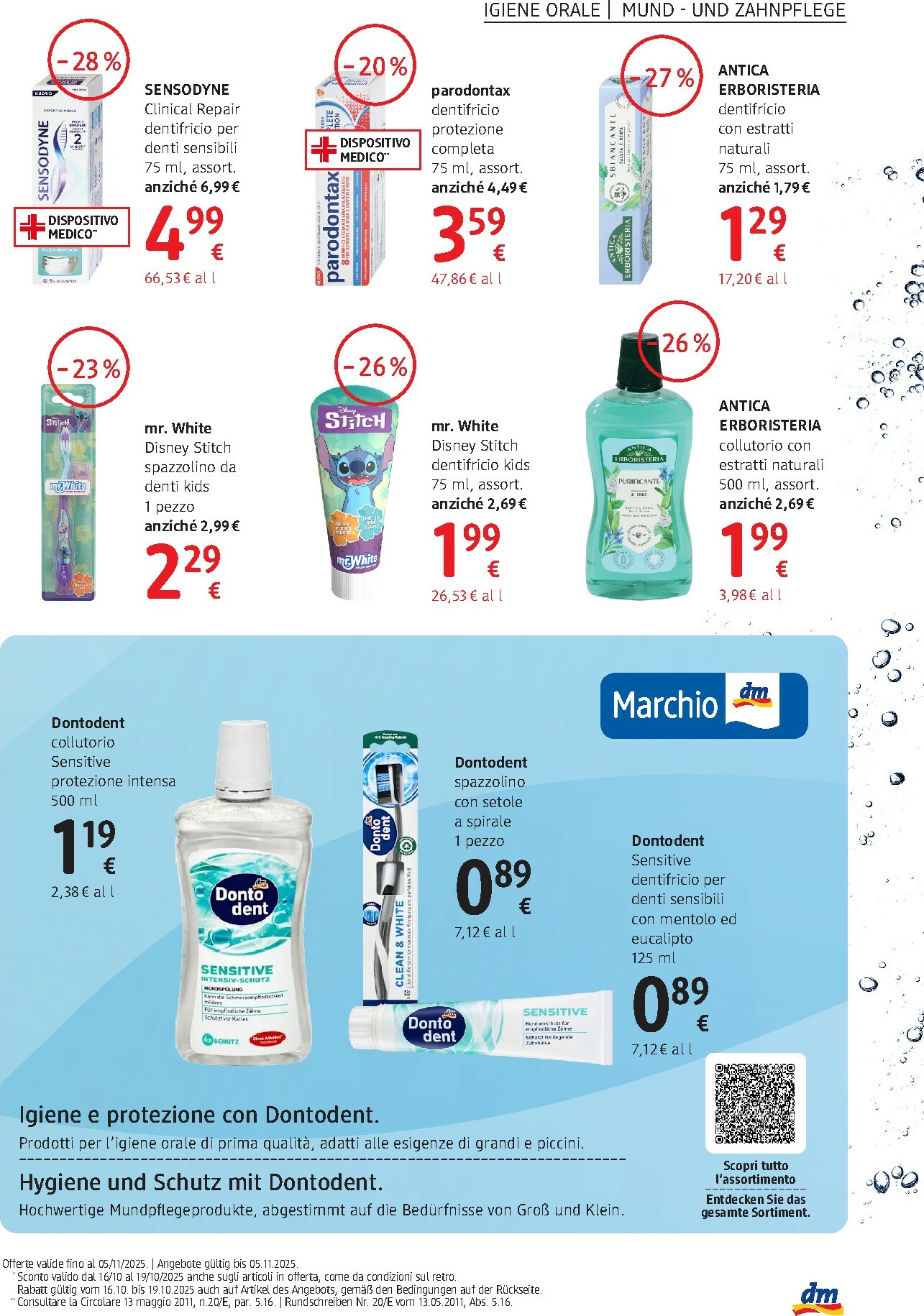 dm-drogerie-markt - Volantino dm drogerie markt - Bolzano Journal valido dal 02/10 al 05/11 - page: 9