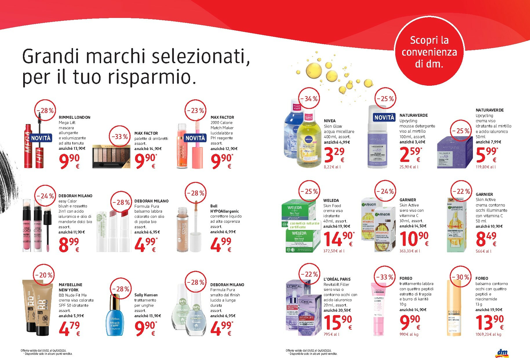 dm-drogerie-markt - Volantino dm drogerie markt valido dal 05/02/2026 al 04/03/2026 - page: 4