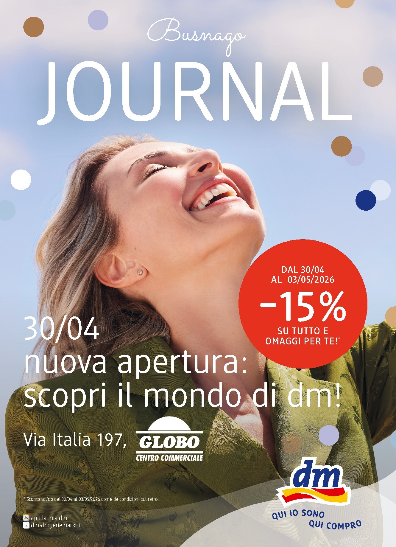dm-drogerie-markt - Volantino dm drogerie markt - Busnago Journal per la prossima settimana dal giovedì 30/04/2026 al domenica 03/05/2026