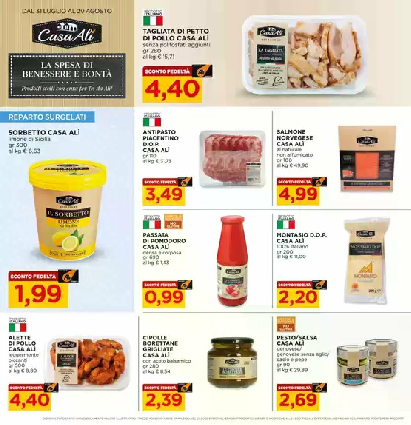 ali-aliper - Volantino Ali - Aliper valido dal 31/07 al 20/08 - page: 20