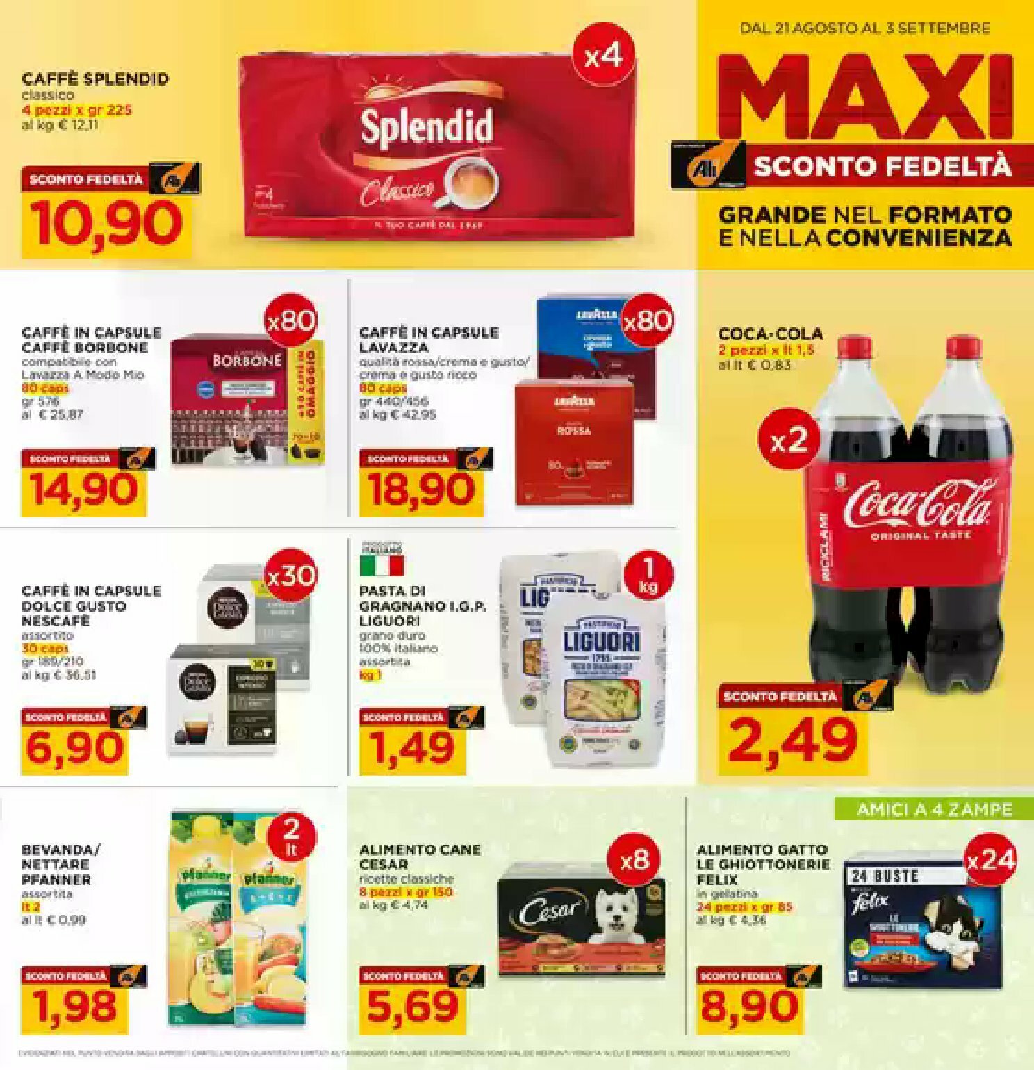 ali-aliper - Volantino Ali - Aliper valido dal 21/08 al 03/09 - page: 3