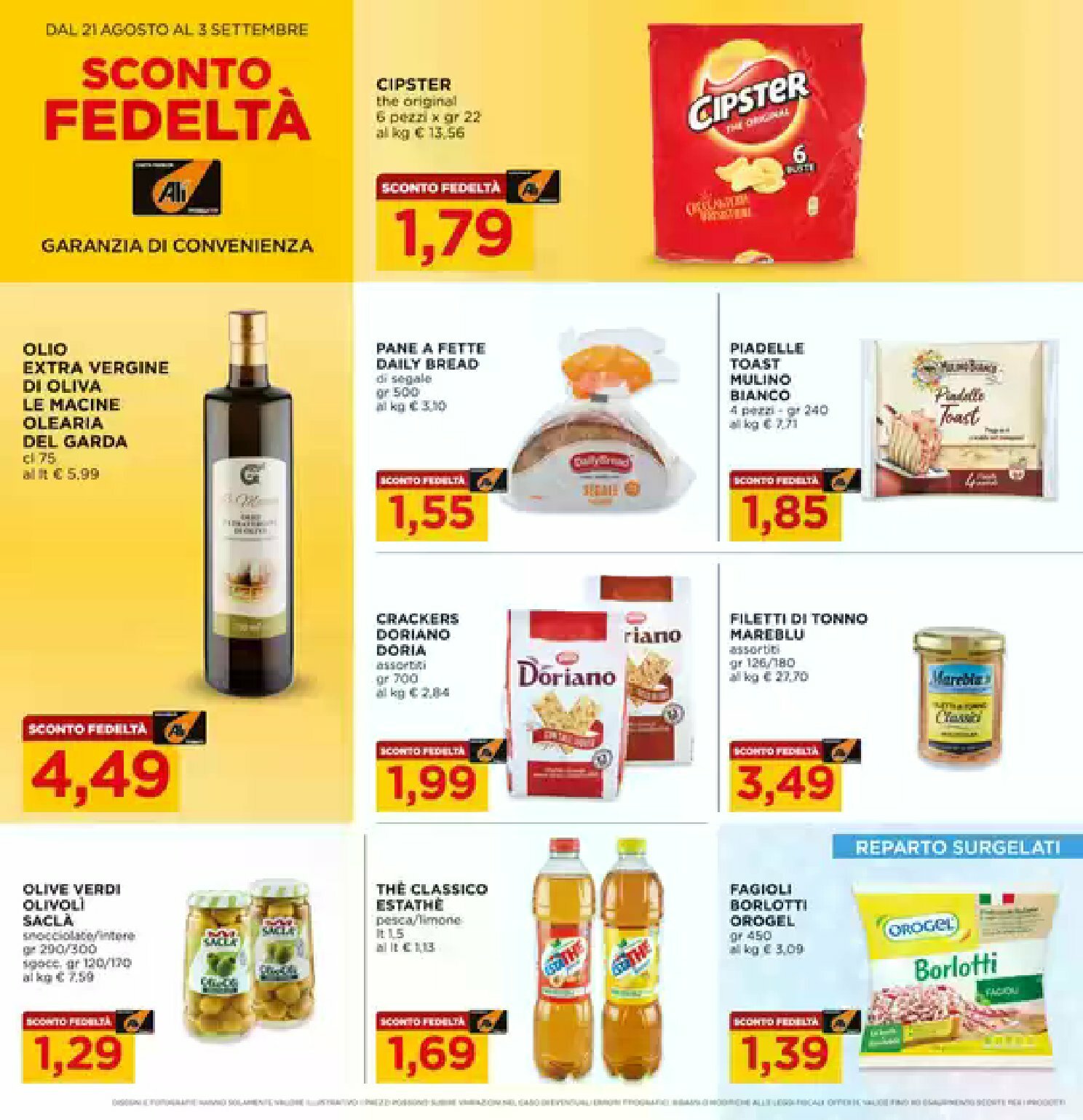 ali-aliper - Volantino Ali - Aliper valido dal 21/08 al 03/09 - page: 6
